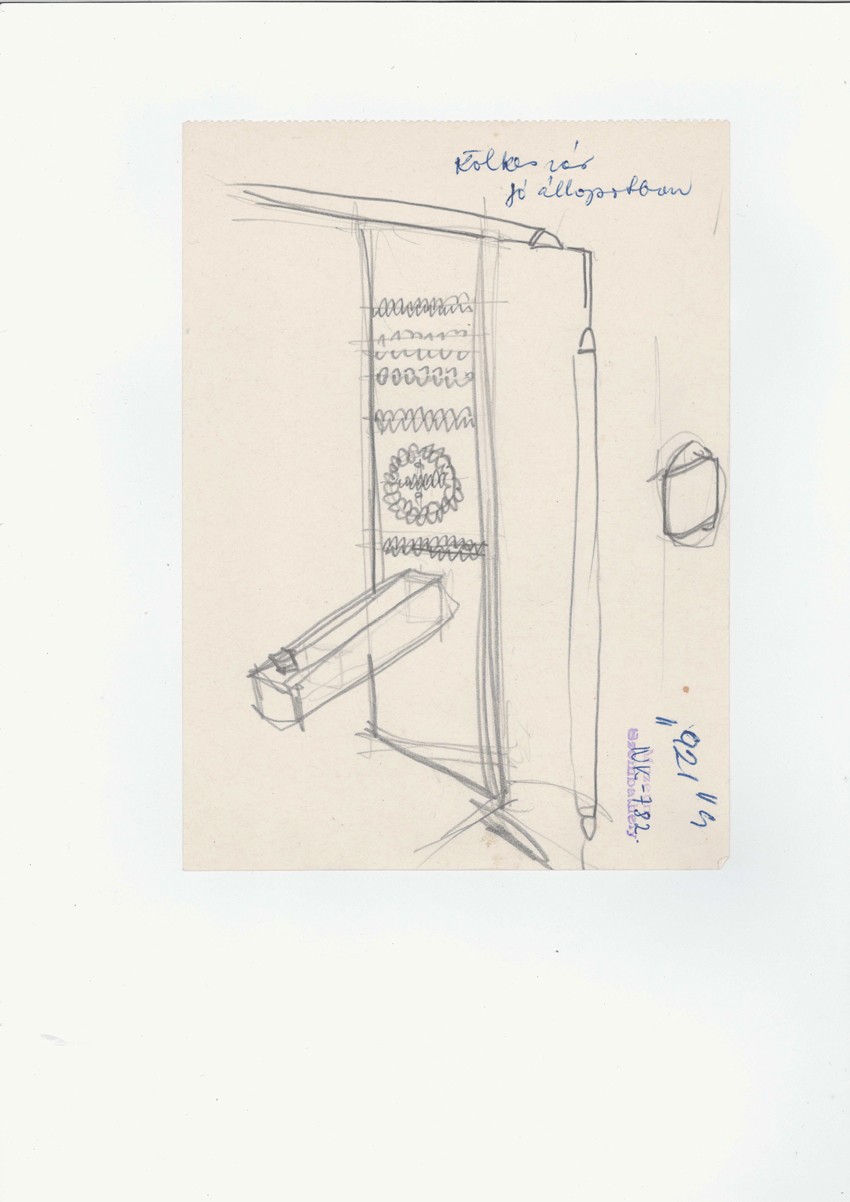 Rajz présházpincéről (Savaria Megyei Hatókörű Városi Múzeum, Szombathely CC BY-NC-SA)
