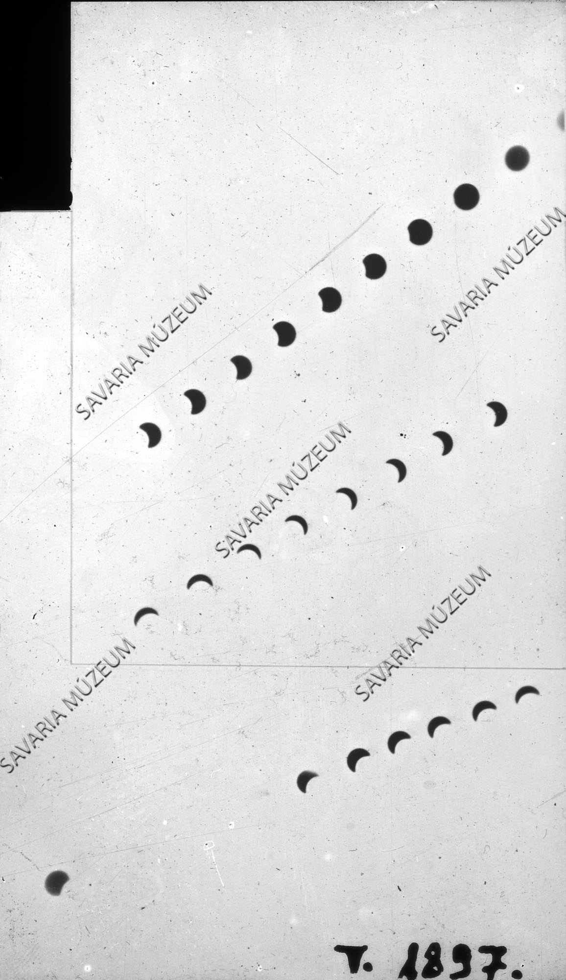 1914. augusztus 21-i napfogyatkozás (Savaria Megyei Hatókörű Városi Múzeum, Szombathely CC BY-NC-SA)