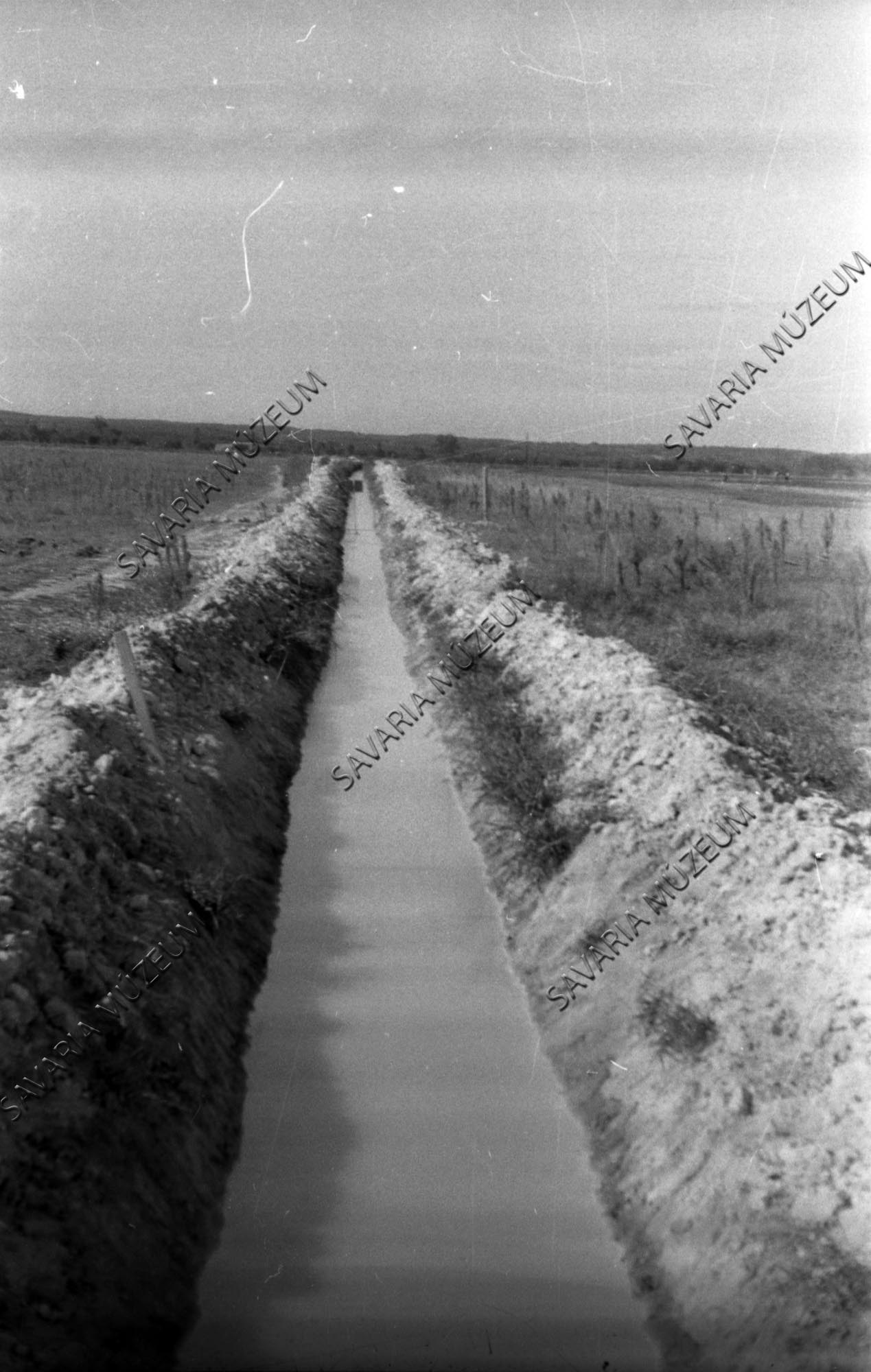 Melegvíz levezető csatorna (Savaria Megyei Hatókörű Városi Múzeum, Szombathely CC BY-NC-SA)