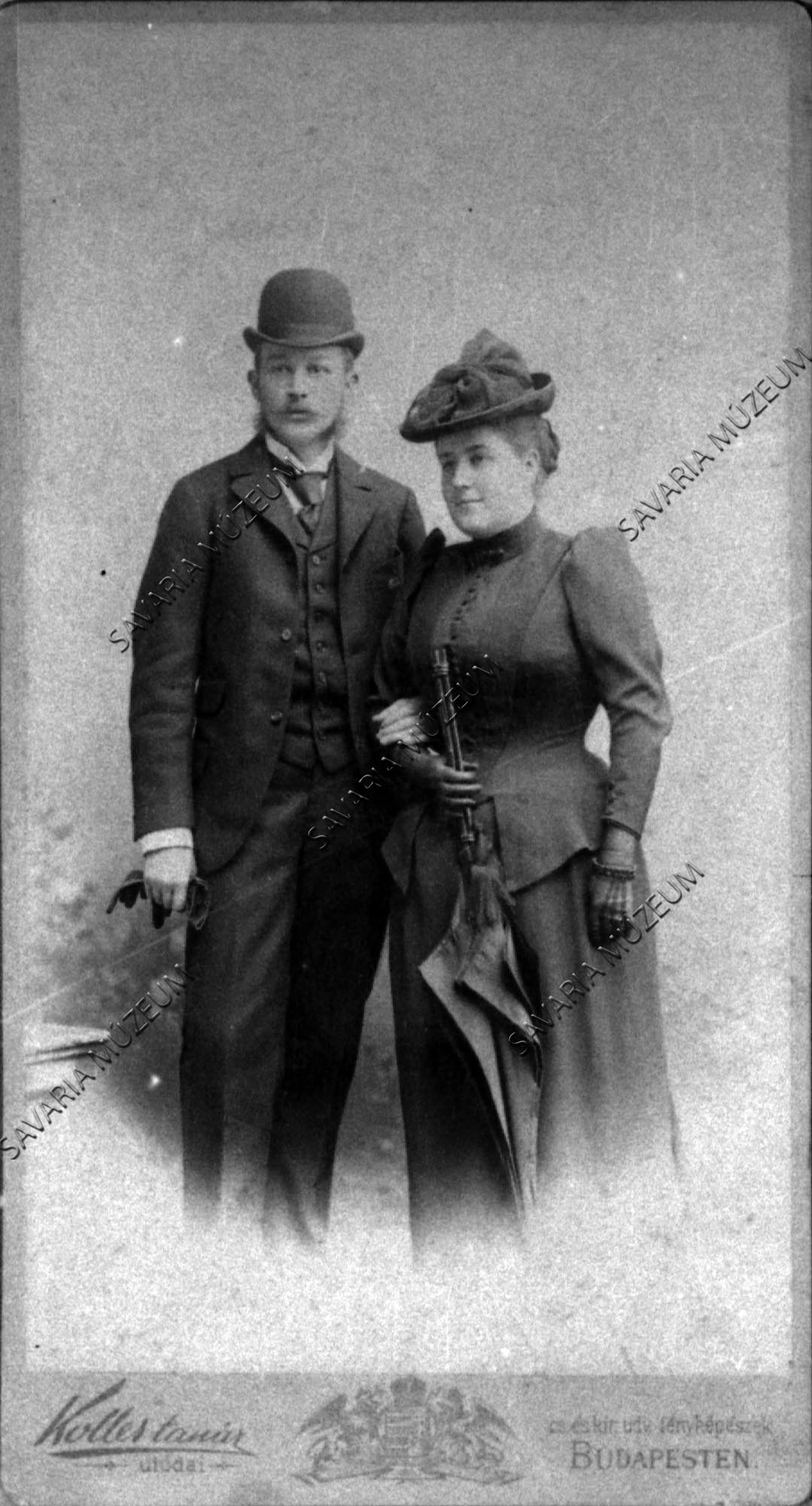 Chernel István és felesége (Savaria Megyei Hatókörű Városi Múzeum, Szombathely CC BY-NC-SA)