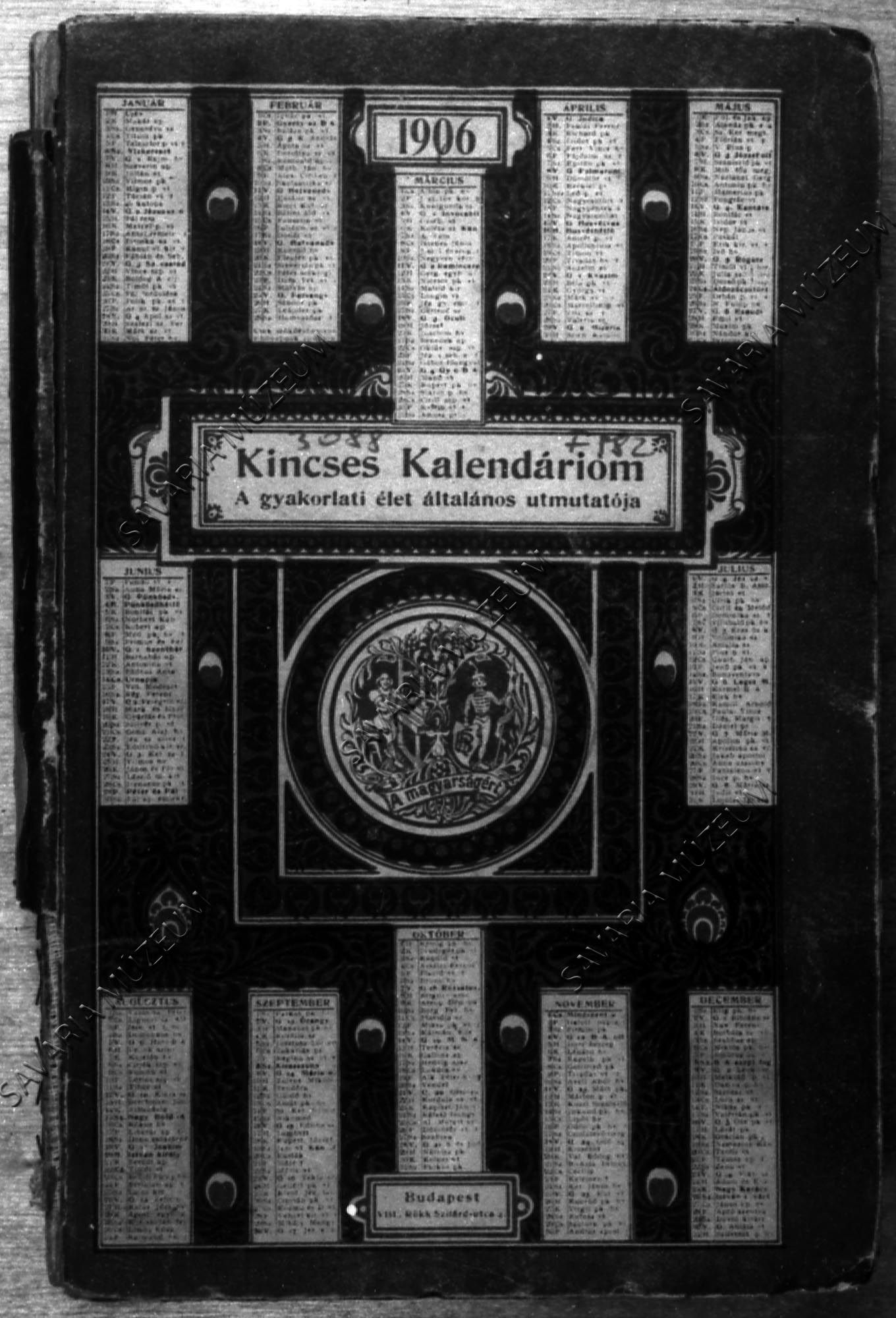 Chernel István naplója (Savaria Megyei Hatókörű Városi Múzeum, Szombathely CC BY-NC-SA)
