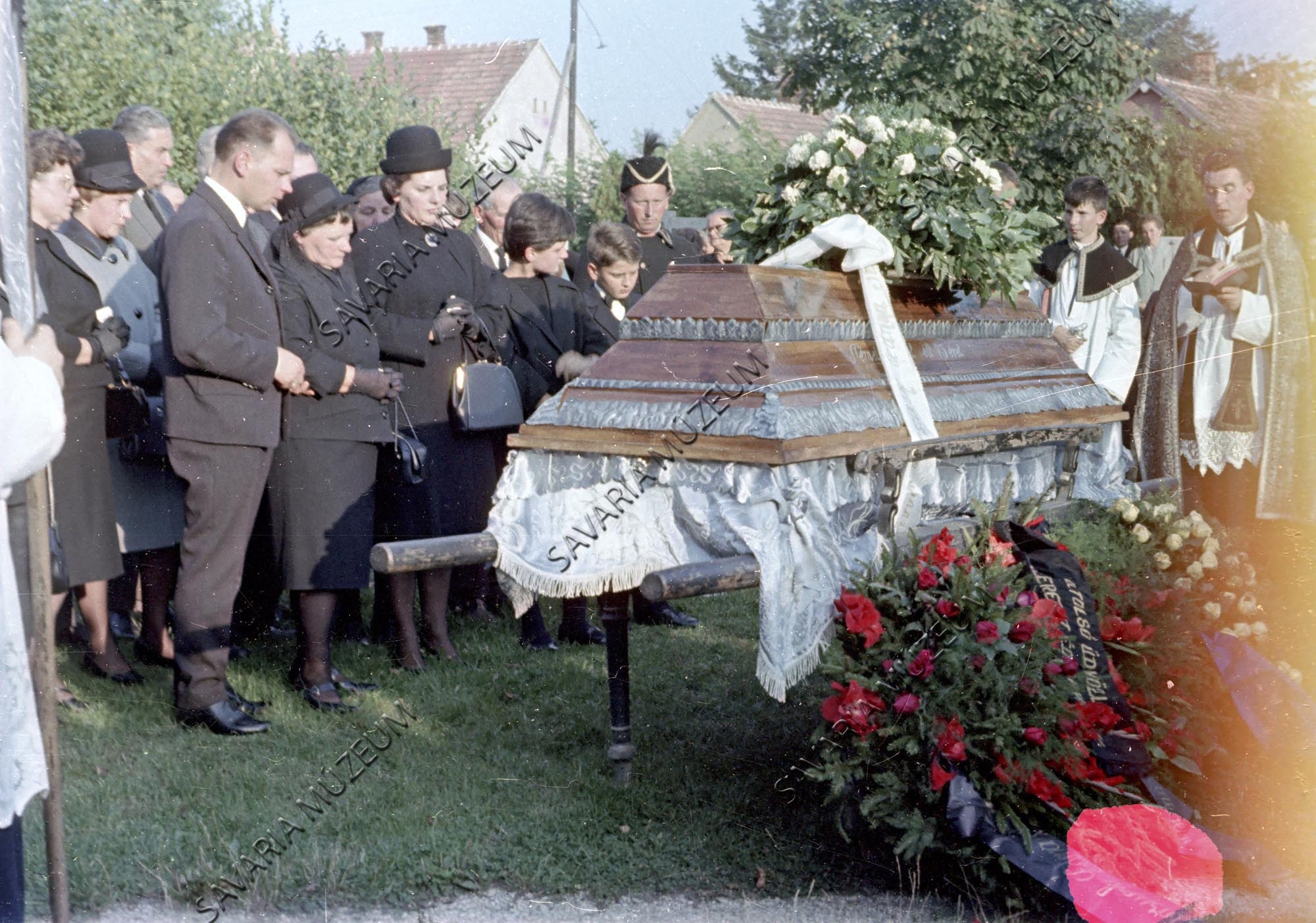 Németh Antal temetése (Savaria Megyei Hatókörű Városi Múzeum, Szombathely CC BY-NC-SA)