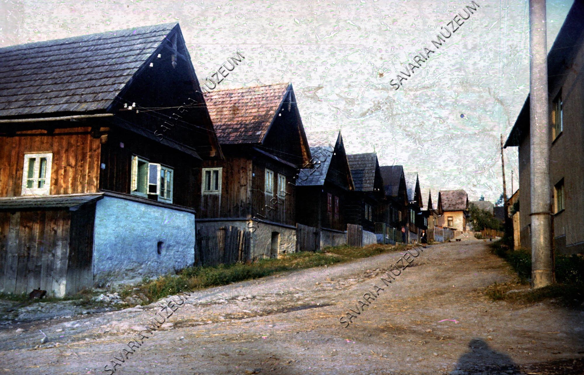 Falusi utca (Savaria Megyei Hatókörű Városi Múzeum, Szombathely CC BY-NC-SA)