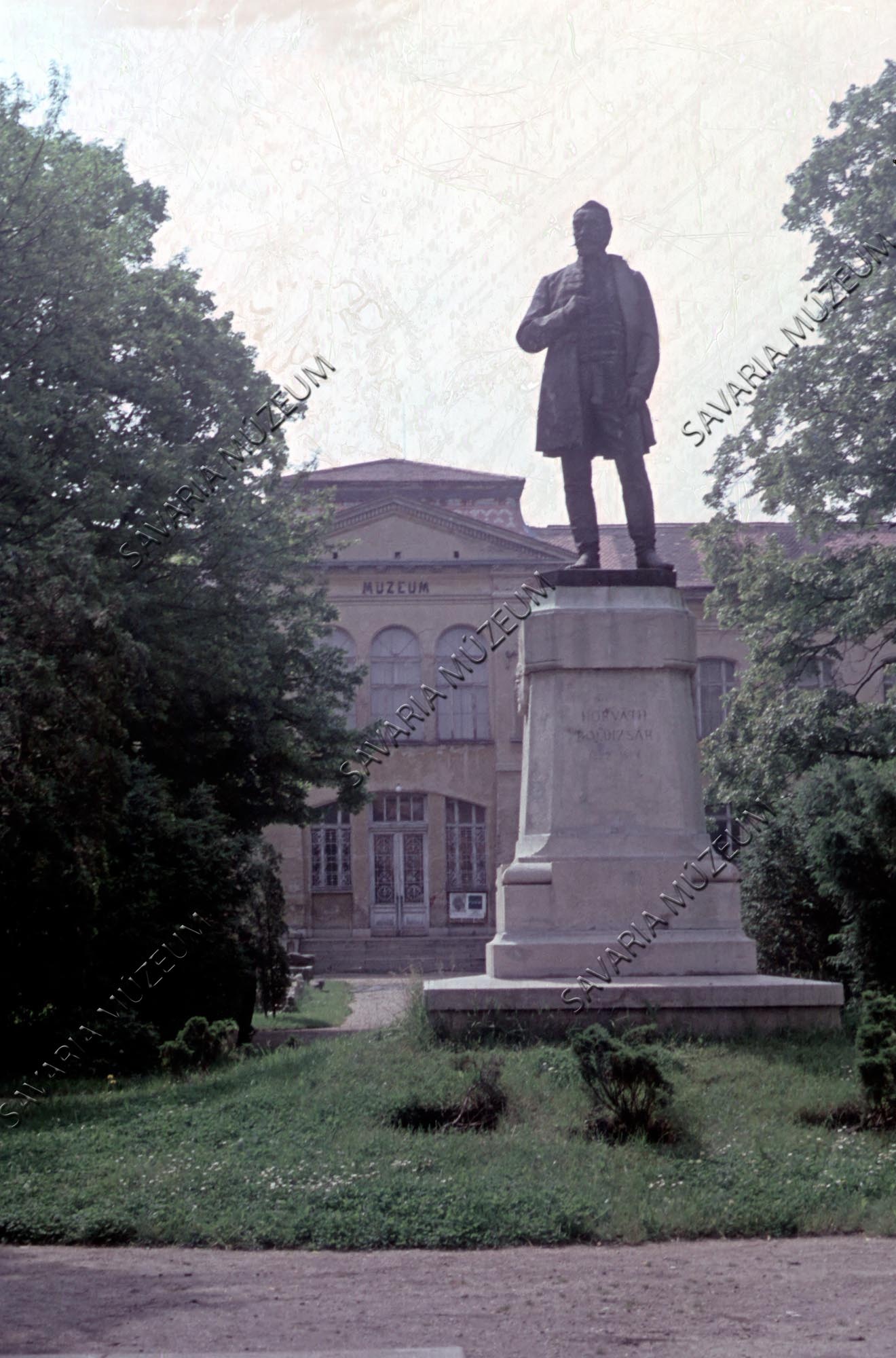 Horváth Boldizsár szobra (Savaria Megyei Hatókörű Városi Múzeum, Szombathely CC BY-NC-SA)
