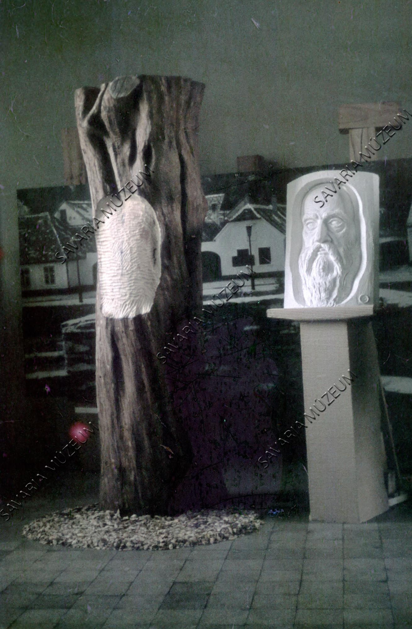 Készülő Ambrózy szobor (Savaria Megyei Hatókörű Városi Múzeum, Szombathely CC BY-NC-SA)