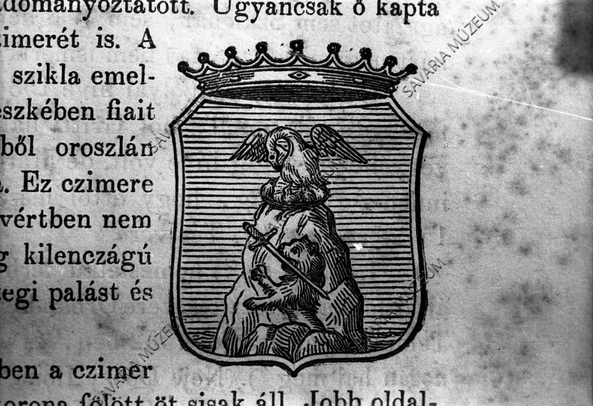 Batthyány címer (Savaria Megyei Hatókörű Városi Múzeum, Szombathely CC BY-NC-SA)