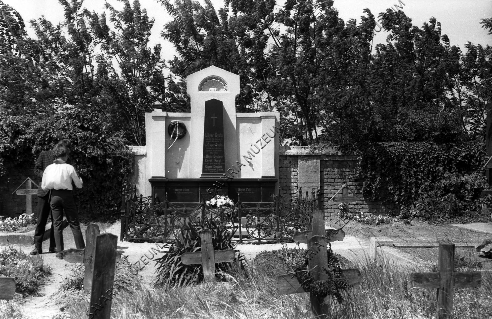 Gáyer Gyula sírja (Savaria Megyei Hatókörű Városi Múzeum, Szombathely CC BY-NC-SA)