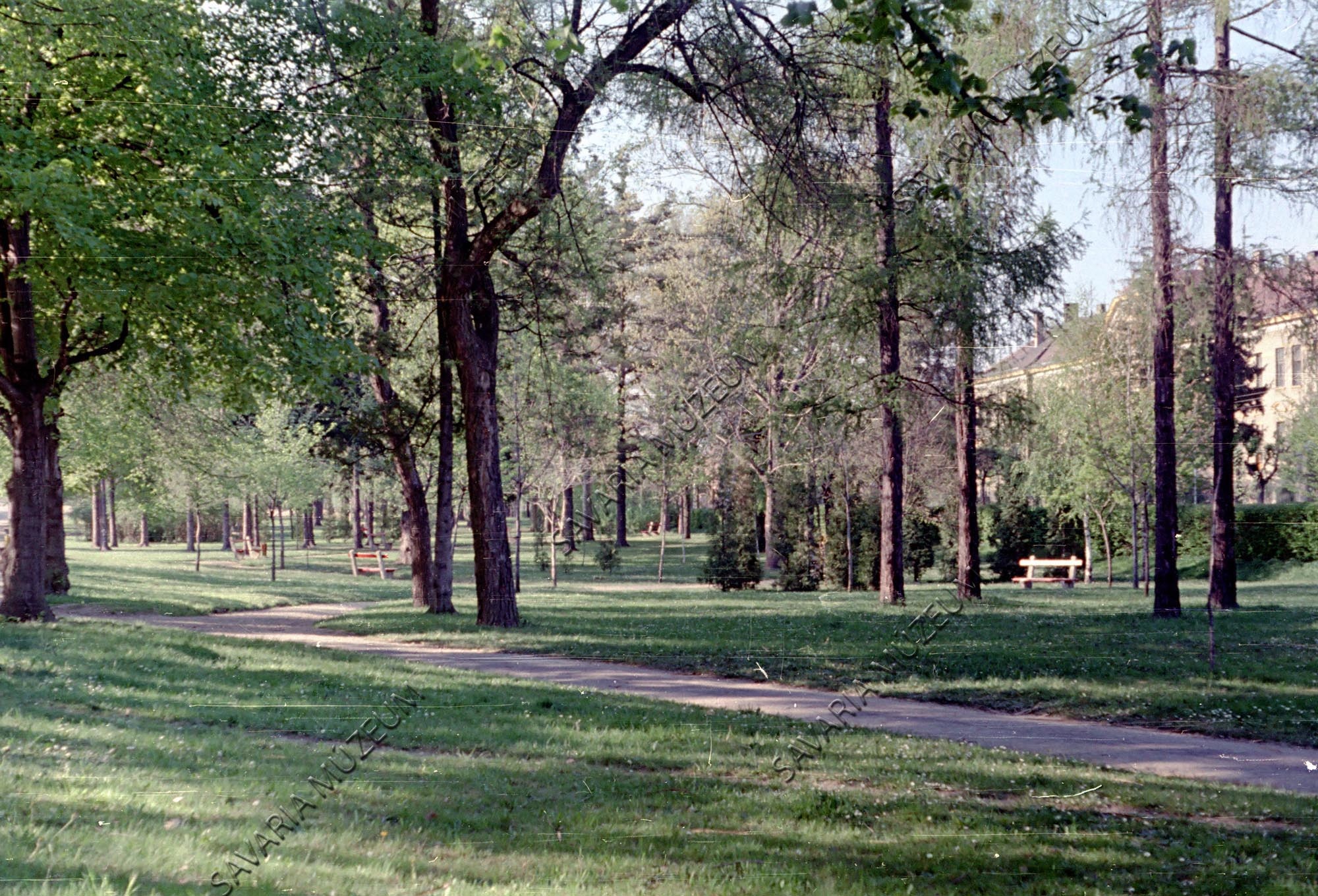 Jókai-park (Savaria Megyei Hatókörű Városi Múzeum, Szombathely CC BY-NC-SA)