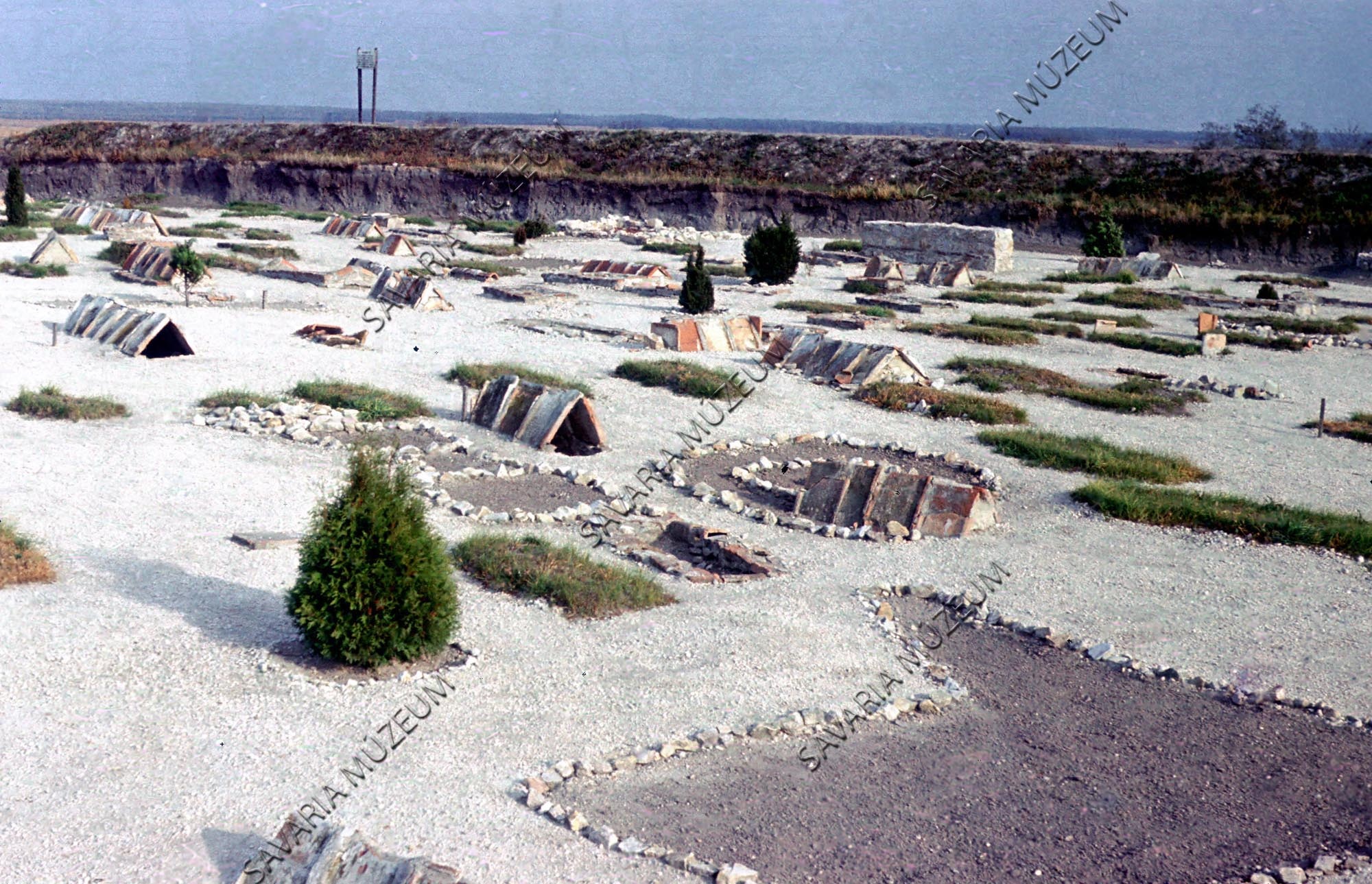 Feltárt temető (Savaria Megyei Hatókörű Városi Múzeum, Szombathely CC BY-NC-SA)
