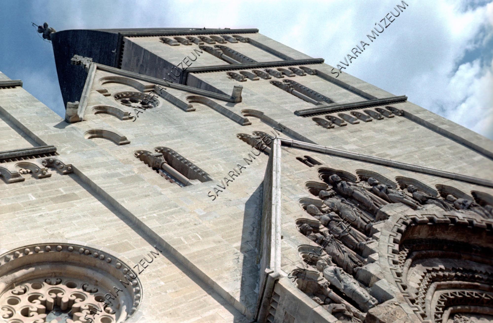 Templom homlokzat (Savaria Megyei Hatókörű Városi Múzeum, Szombathely CC BY-NC-SA)