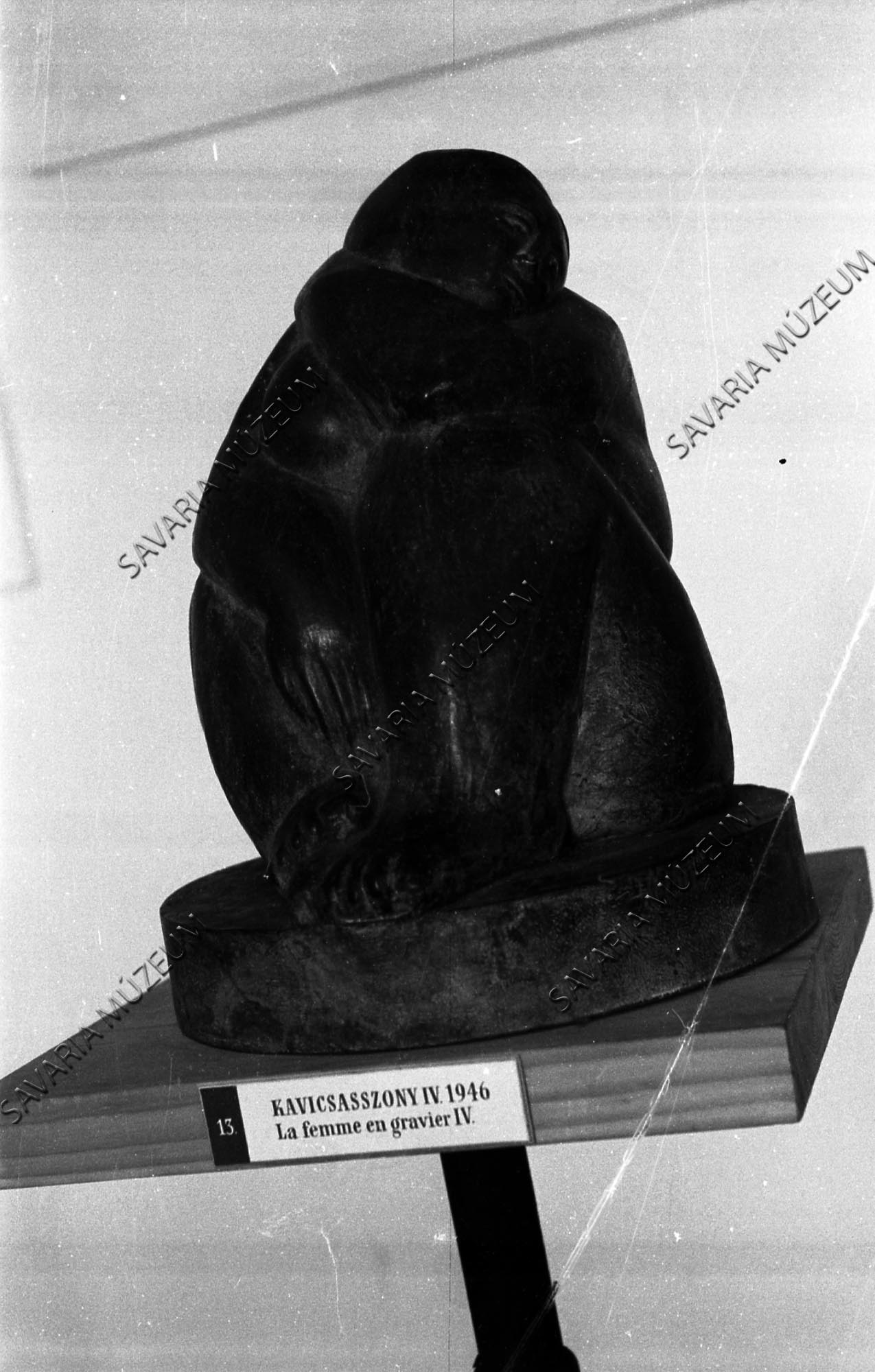 Amerigo Tot: Kavicsasszony IV. (Savaria Megyei Hatókörű Városi Múzeum, Szombathely CC BY-NC-SA)