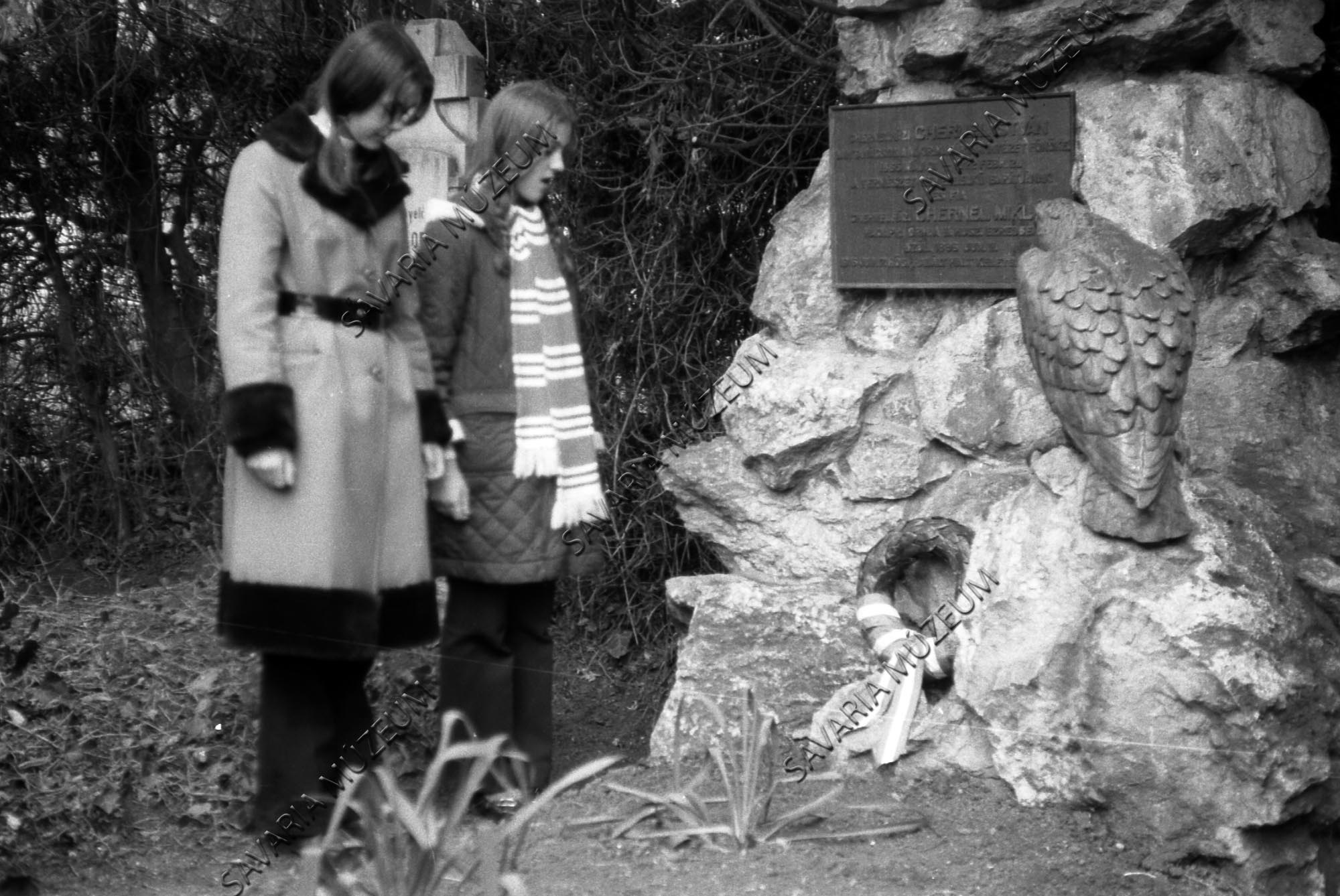 Chernel István sírjának koszorúzása (Savaria Megyei Hatókörű Városi Múzeum, Szombathely CC BY-NC-SA)