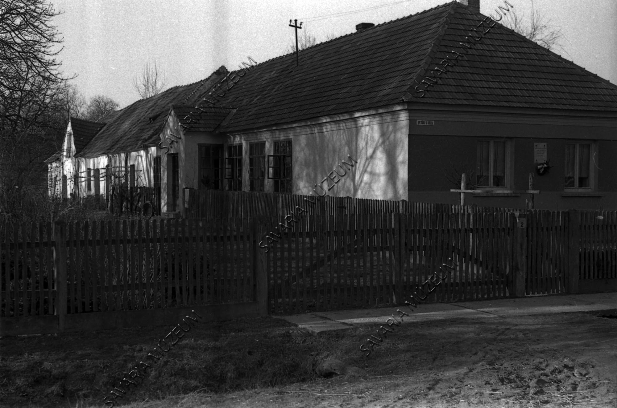 Petőfi egykori lakóháza (Savaria Megyei Hatókörű Városi Múzeum, Szombathely CC BY-NC-SA)