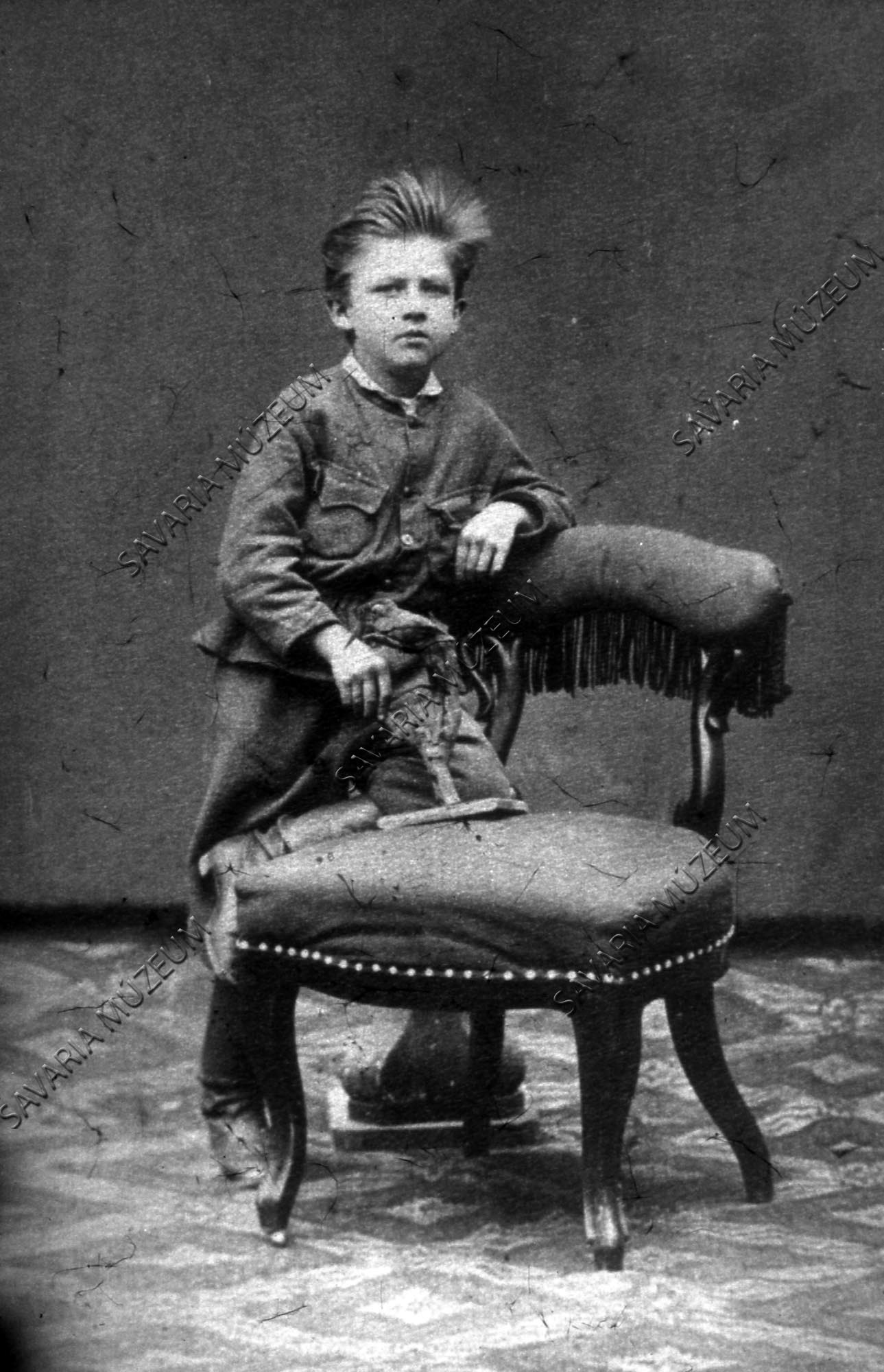 Chernel- István gyermekkorában (Savaria Megyei Hatókörű Városi Múzeum, Szombathely CC BY-NC-SA)
