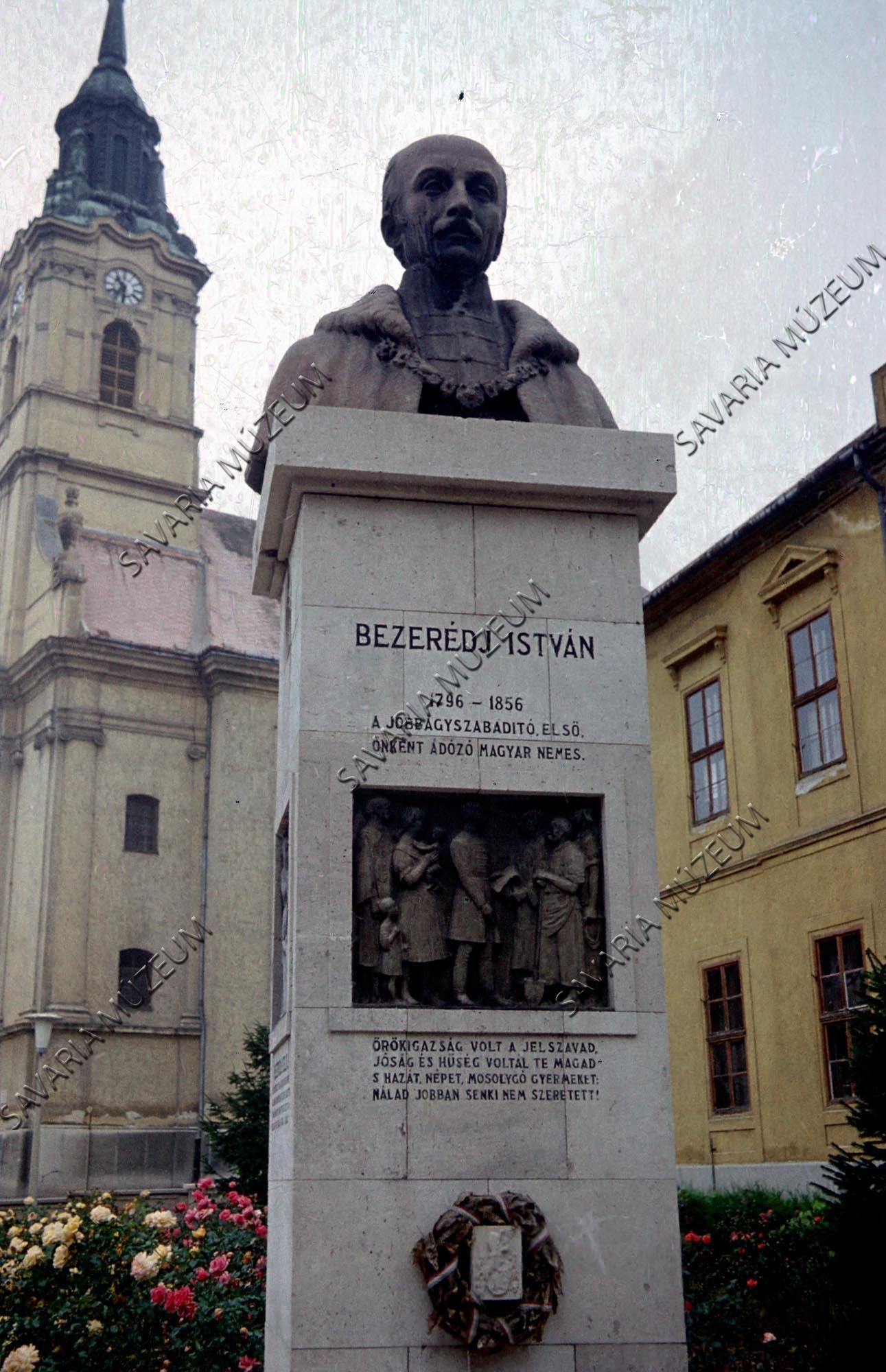 Bezerédj István szobra (Savaria Megyei Hatókörű Városi Múzeum, Szombathely CC BY-NC-SA)