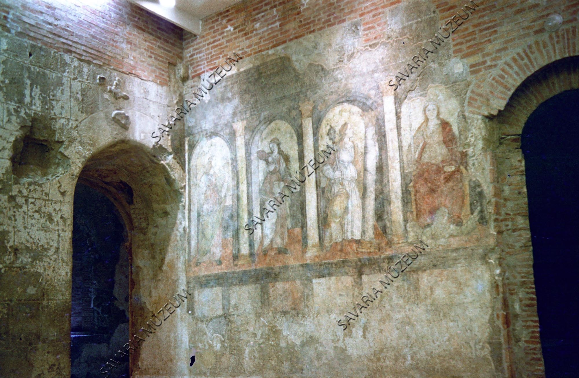 Freskók a várban (Savaria Megyei Hatókörű Városi Múzeum, Szombathely CC BY-NC-SA)