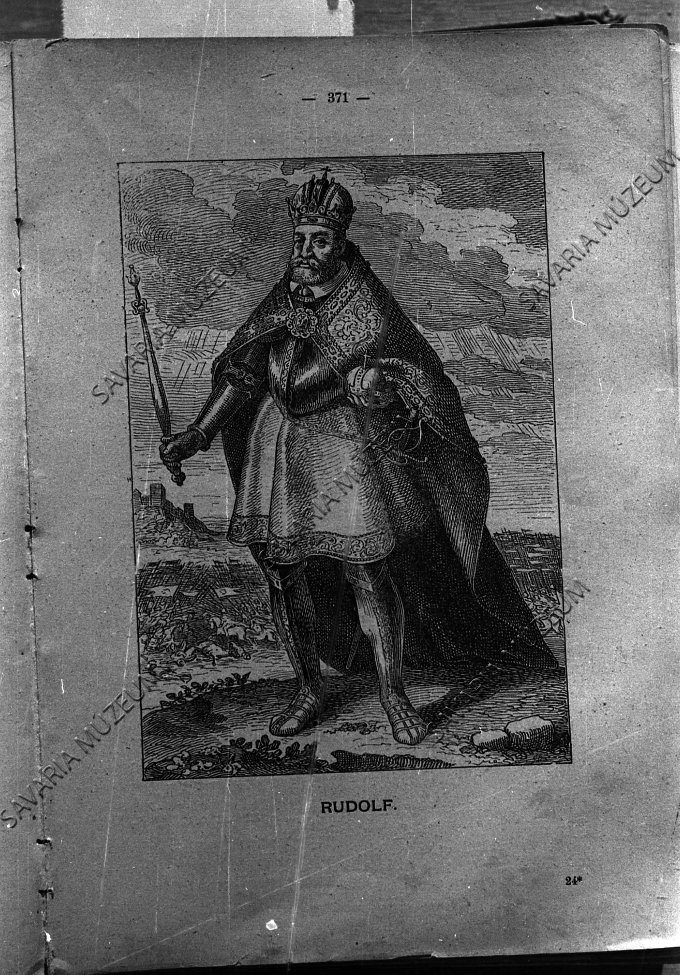 II. Rudolf császár (Savaria Megyei Hatókörű Városi Múzeum, Szombathely CC BY-NC-SA)