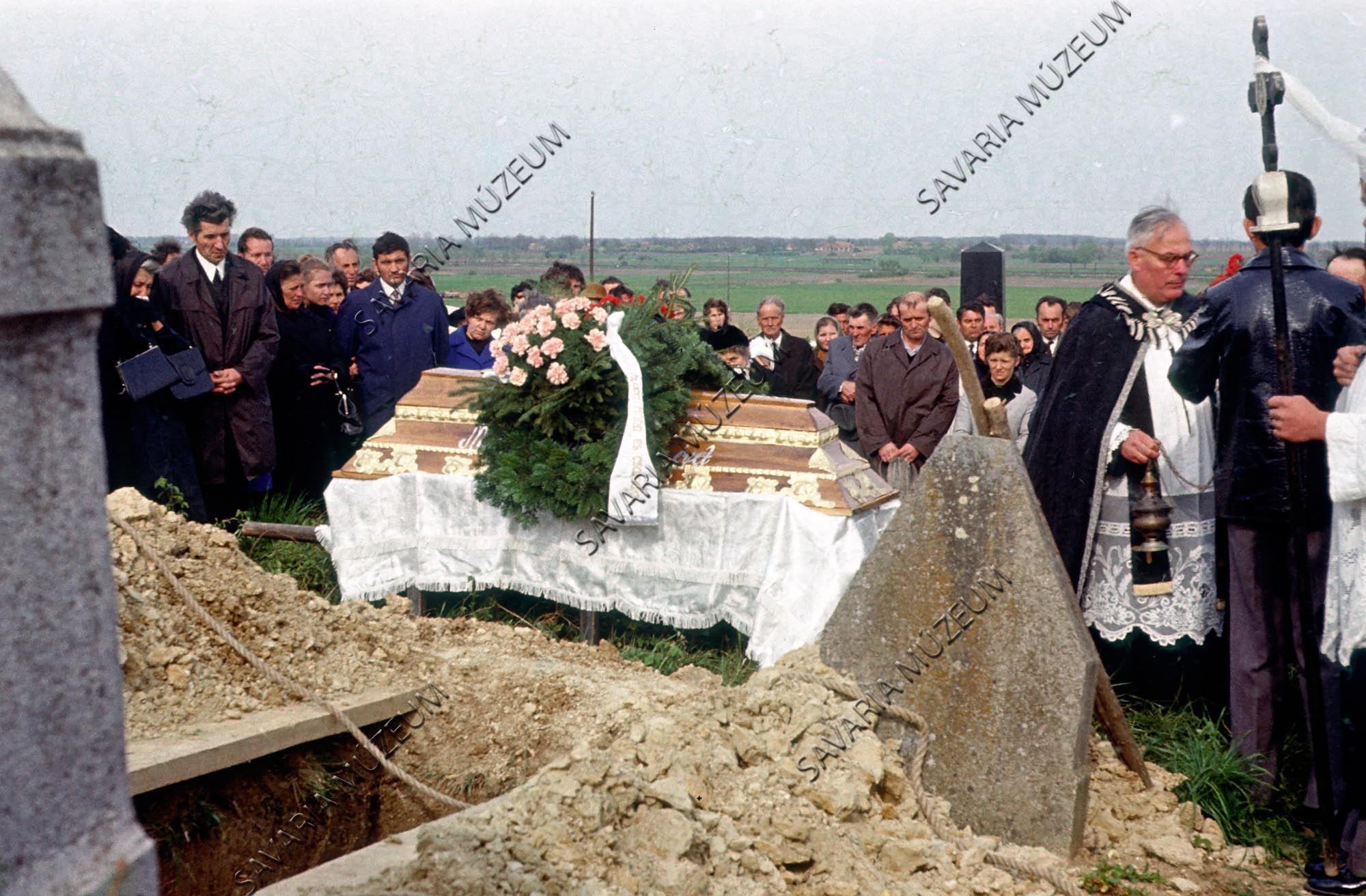 Molnár Gyula temetése (Savaria Megyei Hatókörű Városi Múzeum, Szombathely CC BY-NC-SA)