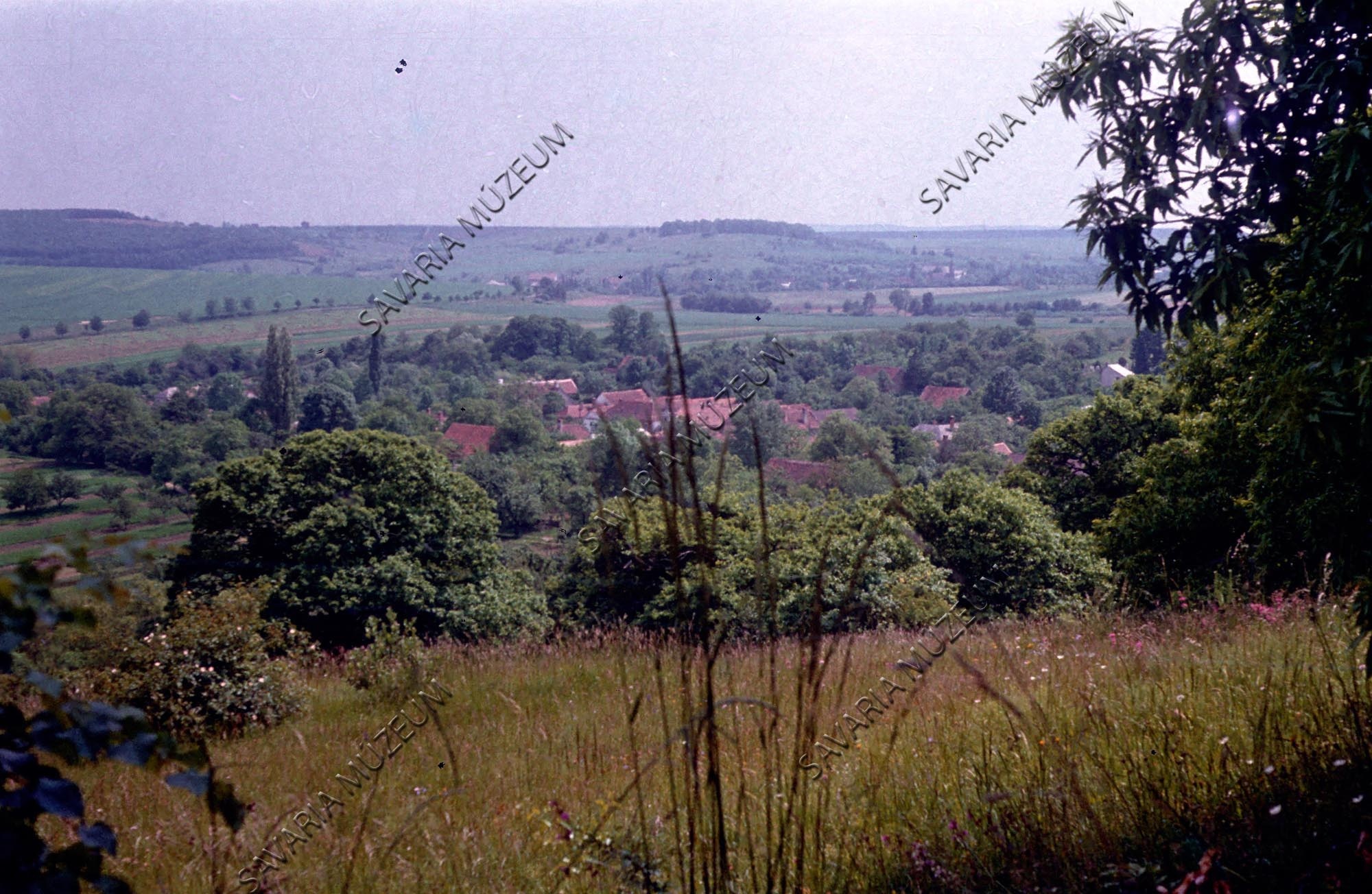 A falu látképe (Savaria Megyei Hatókörű Városi Múzeum, Szombathely CC BY-NC-SA)