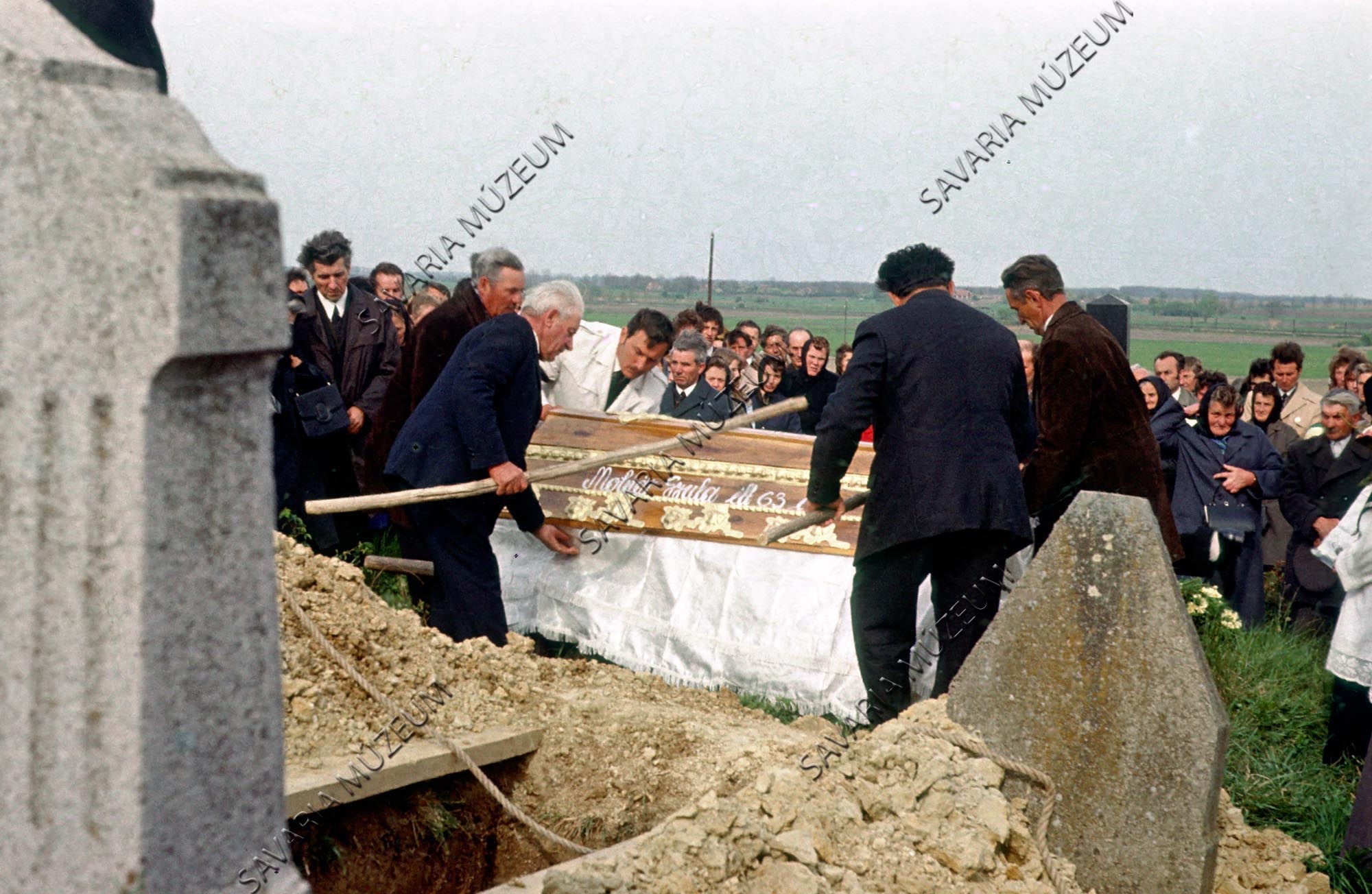 Molnár Gyula temetése (Savaria Megyei Hatókörű Városi Múzeum, Szombathely CC BY-NC-SA)
