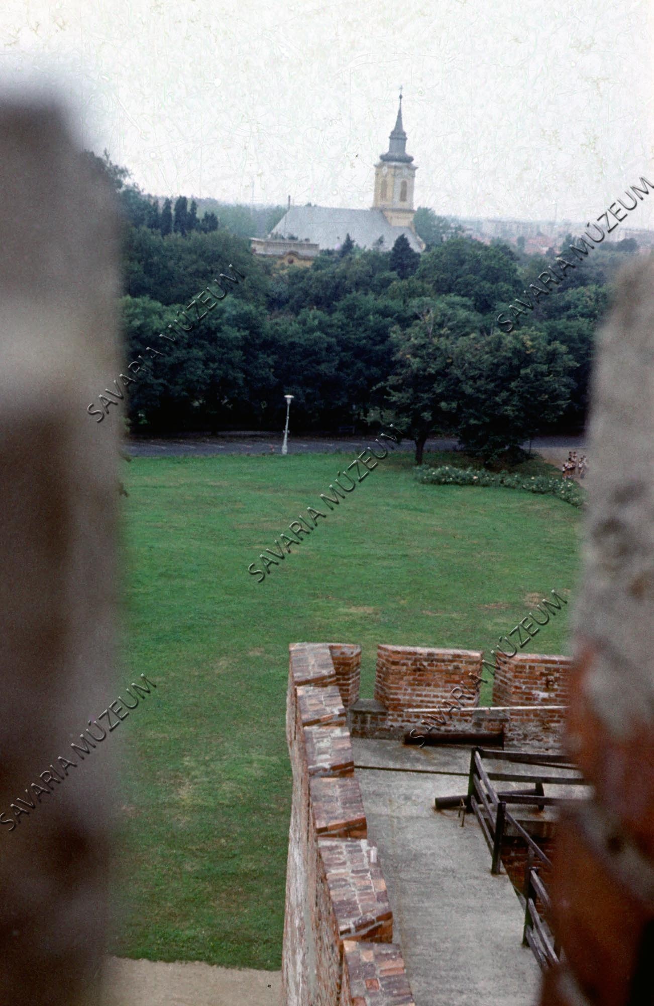 Kilátás a várból (Savaria Megyei Hatókörű Városi Múzeum, Szombathely CC BY-NC-SA)