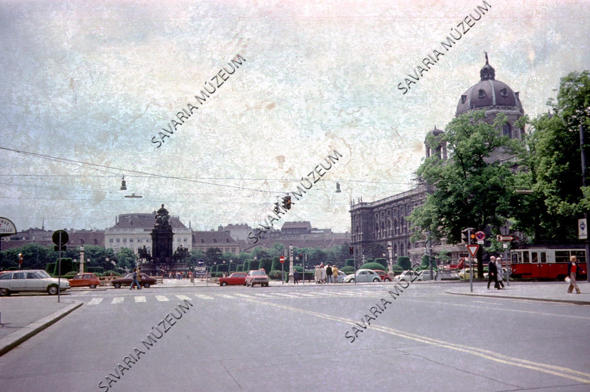 Maria Theresien-Platz (Savaria Megyei Hatókörű Városi Múzeum, Szombathely CC BY-NC-SA)