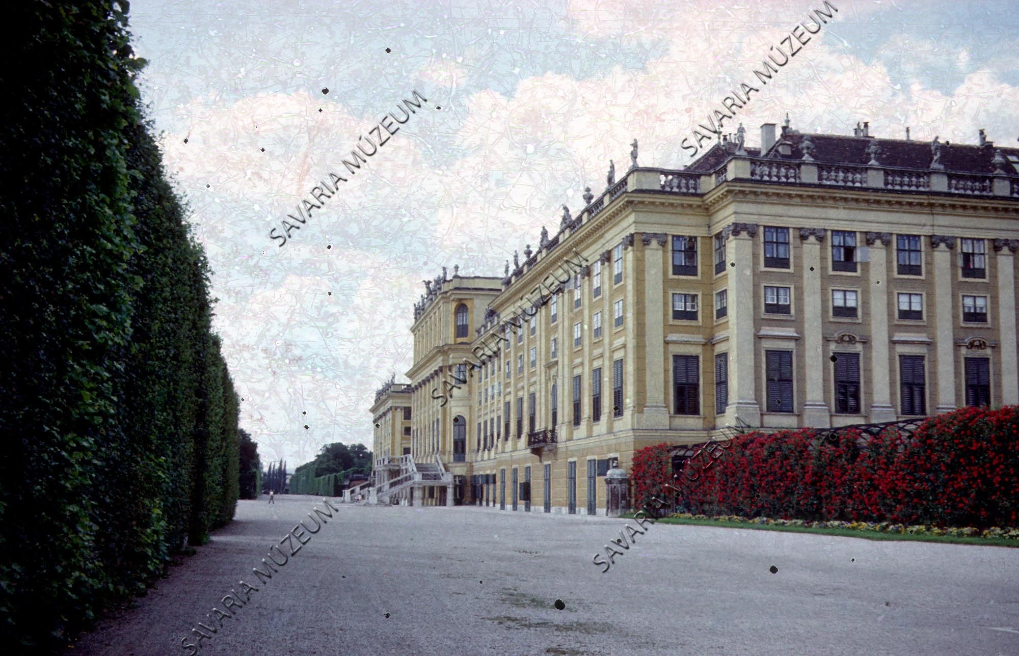 Schönbrunn-i kastély részlet (Savaria Megyei Hatókörű Városi Múzeum, Szombathely CC BY-NC-SA)