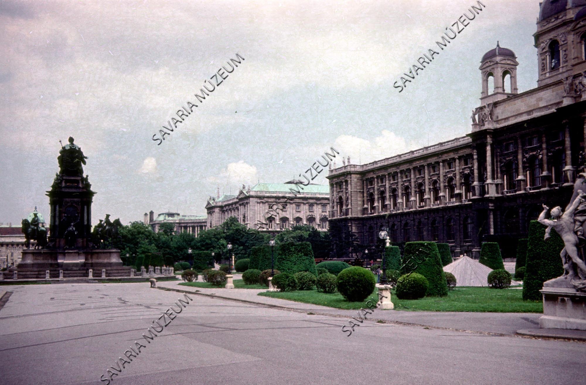 Maria Theresien Platz (Savaria Megyei Hatókörű Városi Múzeum, Szombathely CC BY-NC-SA)