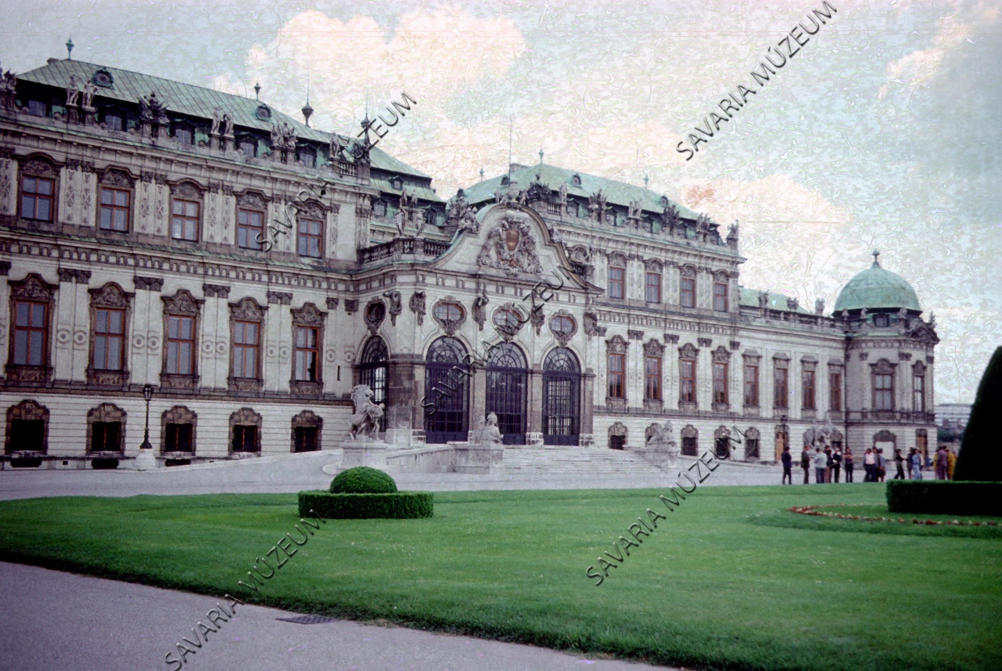 A Belvedere palota (Savaria Megyei Hatókörű Városi Múzeum, Szombathely CC BY-NC-SA)