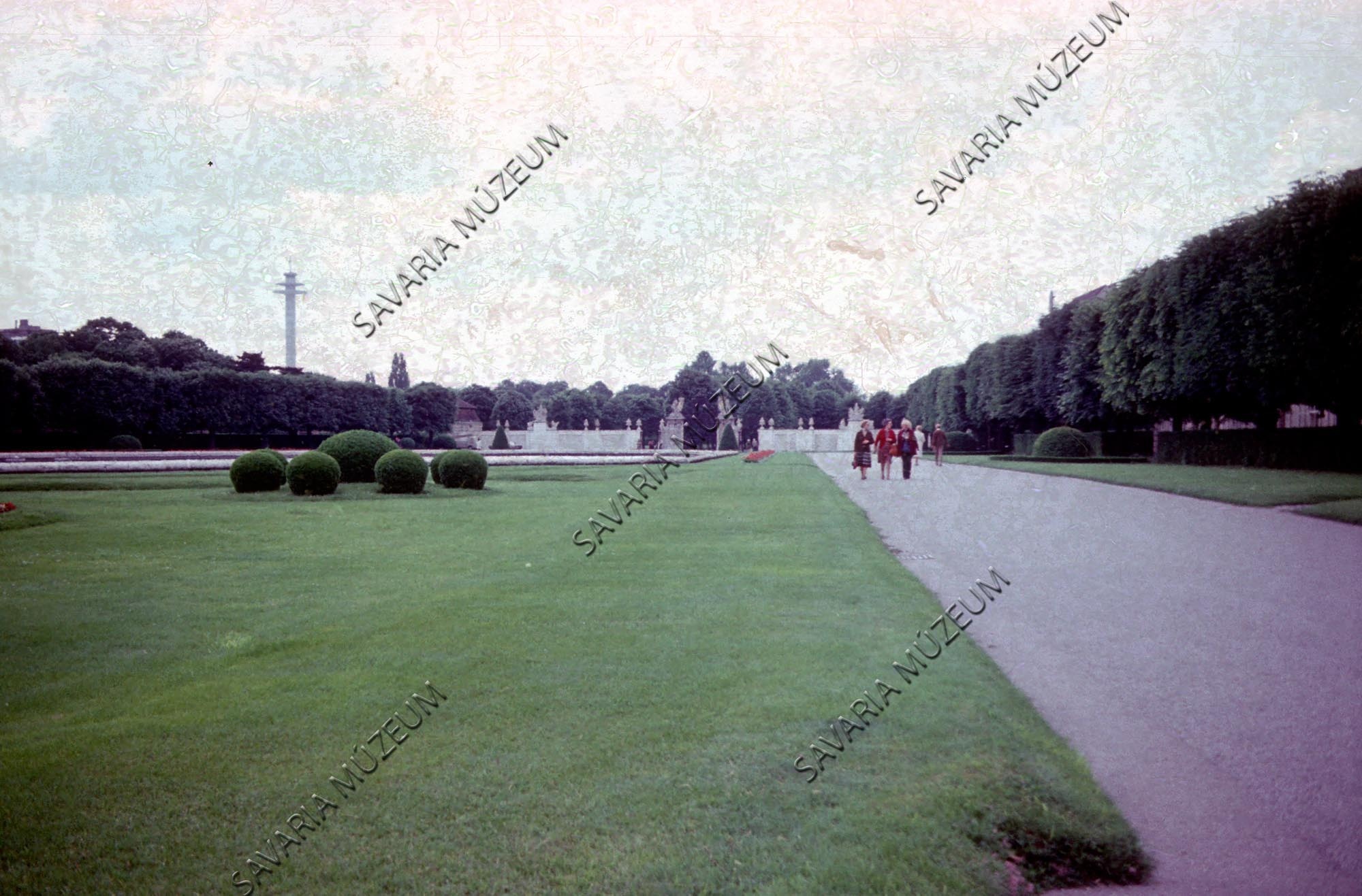 A Belvedere parkja (Savaria Megyei Hatókörű Városi Múzeum, Szombathely CC BY-NC-SA)