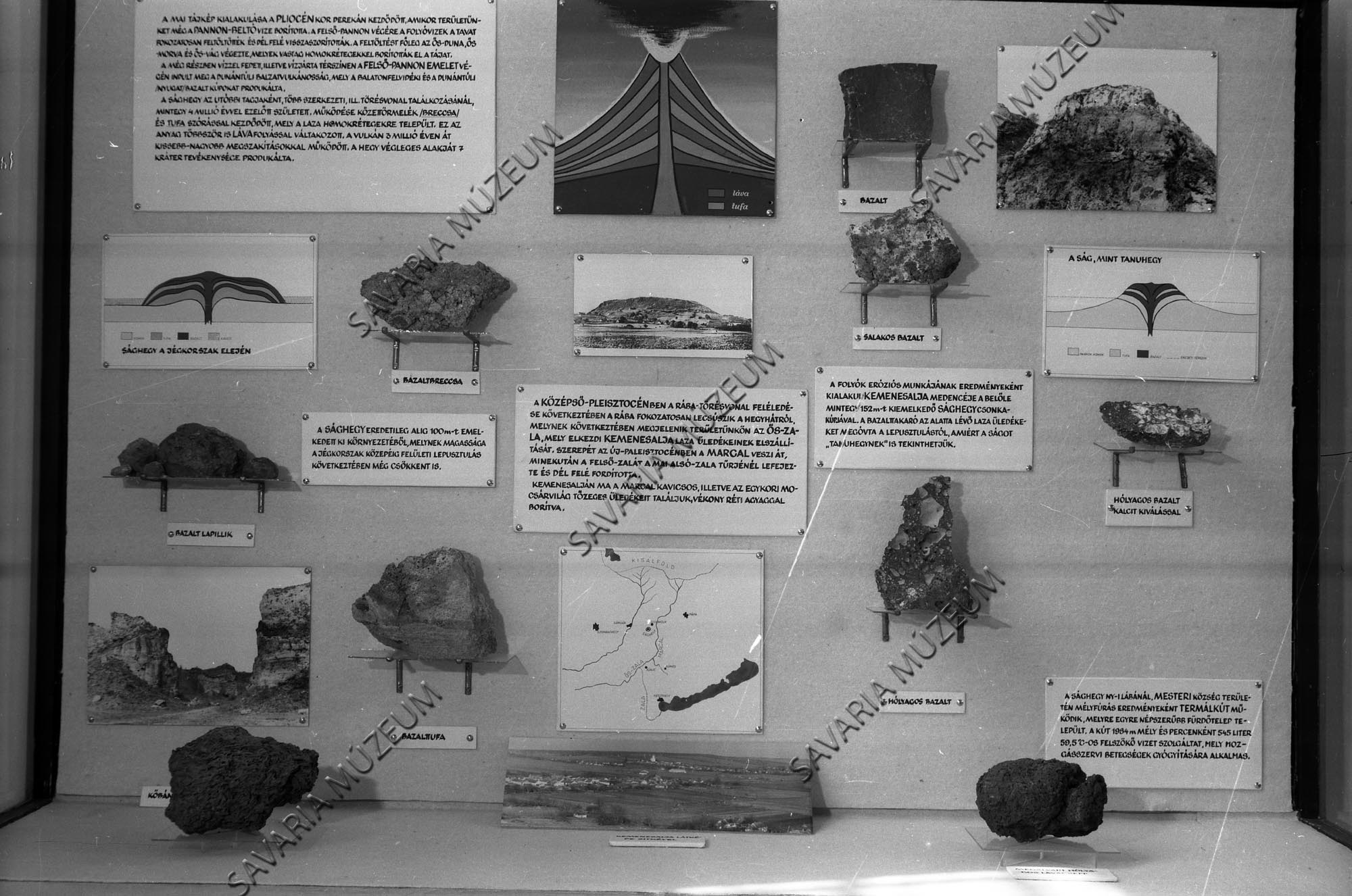 Sághegyi Múzeum IV. tároló: Geológia (Savaria Megyei Hatókörű Városi Múzeum, Szombathely CC BY-NC-SA)