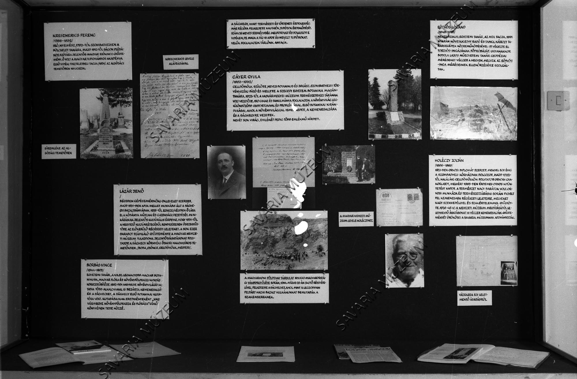 Sághegyi Múzeum IX. tároló: Tudománytörténet (Savaria Megyei Hatókörű Városi Múzeum, Szombathely CC BY-NC-SA)