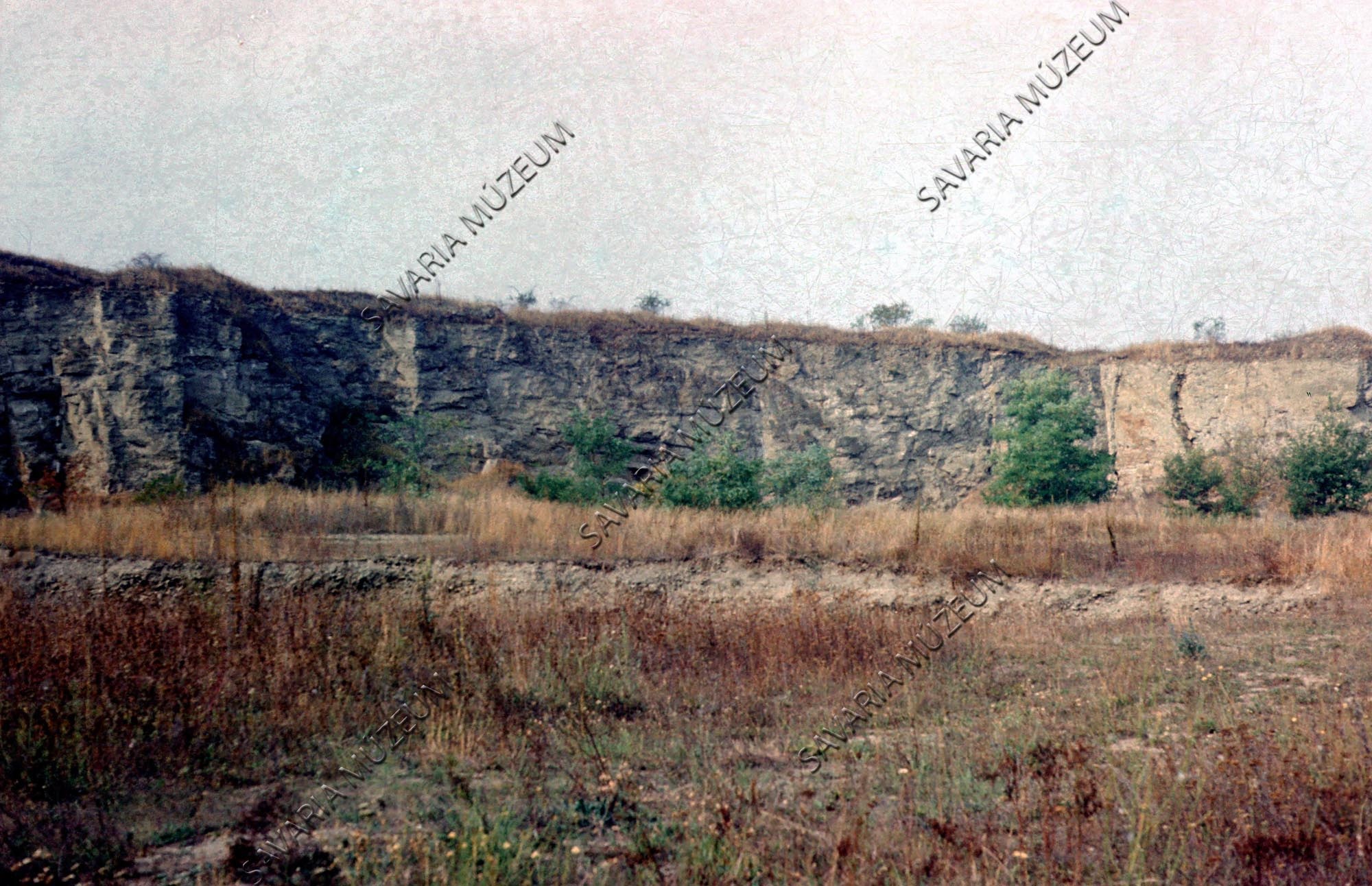 Bazalttufa bánya (Savaria Megyei Hatókörű Városi Múzeum, Szombathely CC BY-NC-SA)