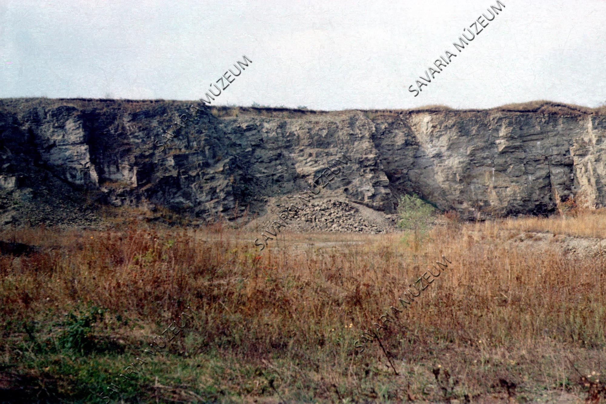 Bazalttufa bánya (Savaria Megyei Hatókörű Városi Múzeum, Szombathely CC BY-NC-SA)