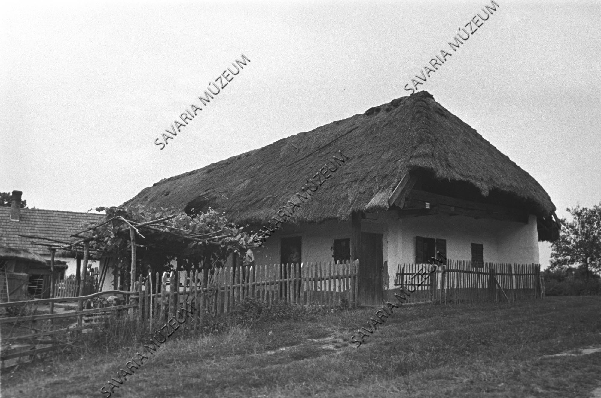 Zsuppos ház az út mentén (Savaria Megyei Hatókörű Városi Múzeum, Szombathely CC BY-NC-SA)