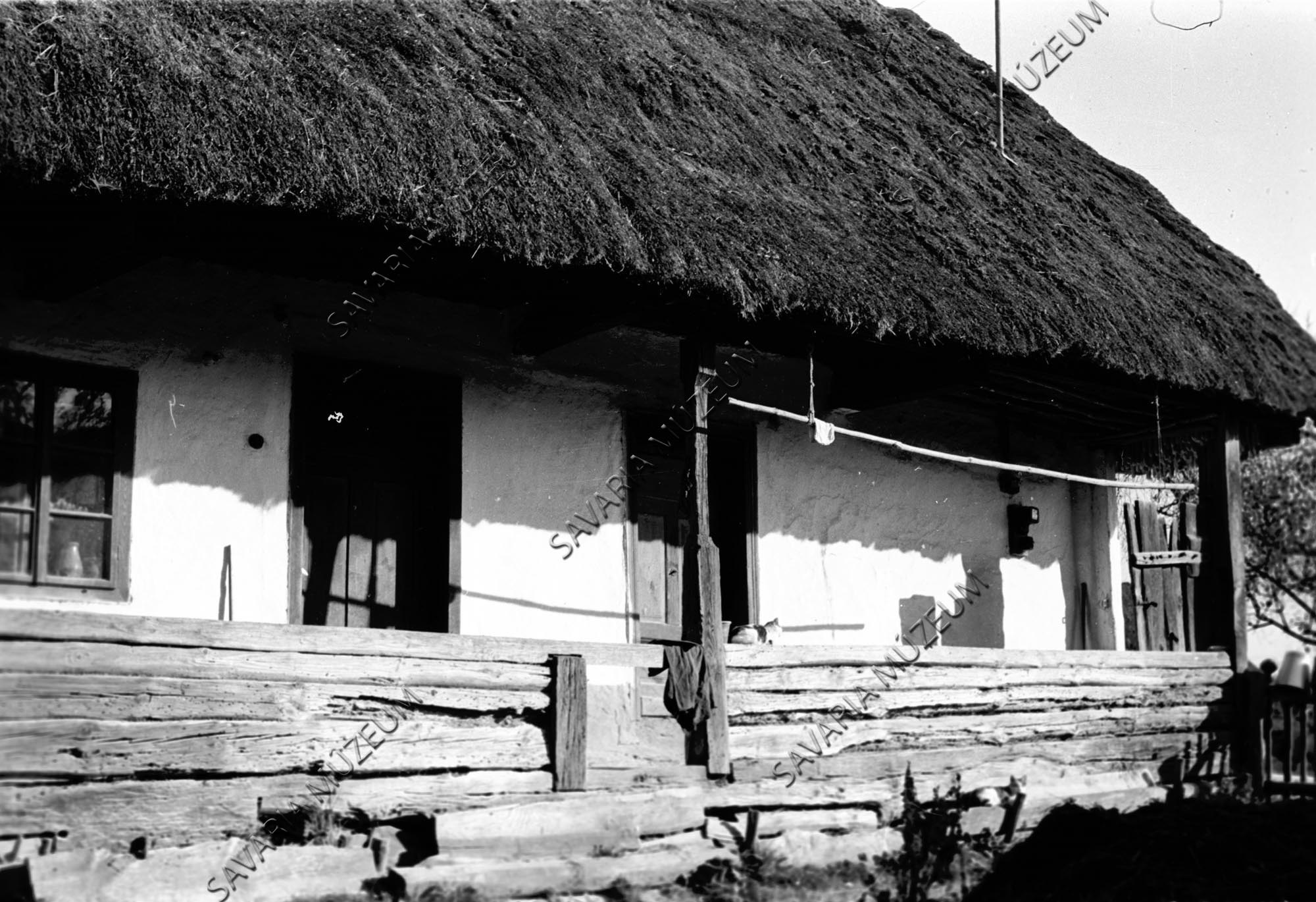 Kerített ház udvar felől (Savaria Megyei Hatókörű Városi Múzeum, Szombathely CC BY-NC-SA)