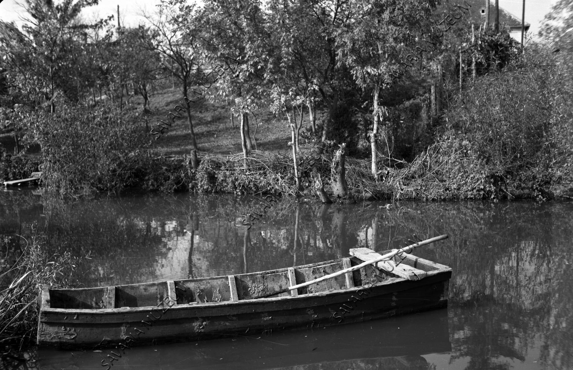 Halászcsónak (Savaria Megyei Hatókörű Városi Múzeum, Szombathely CC BY-NC-SA)