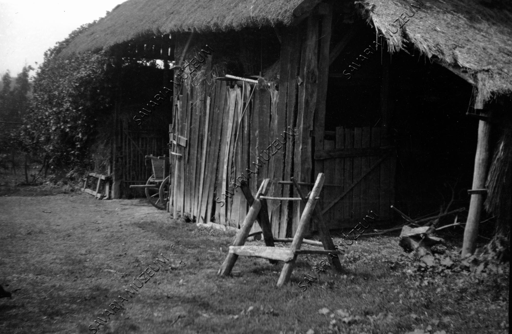 Lábas pajta, faszínnél (Savaria Megyei Hatókörű Városi Múzeum, Szombathely CC BY-NC-SA)