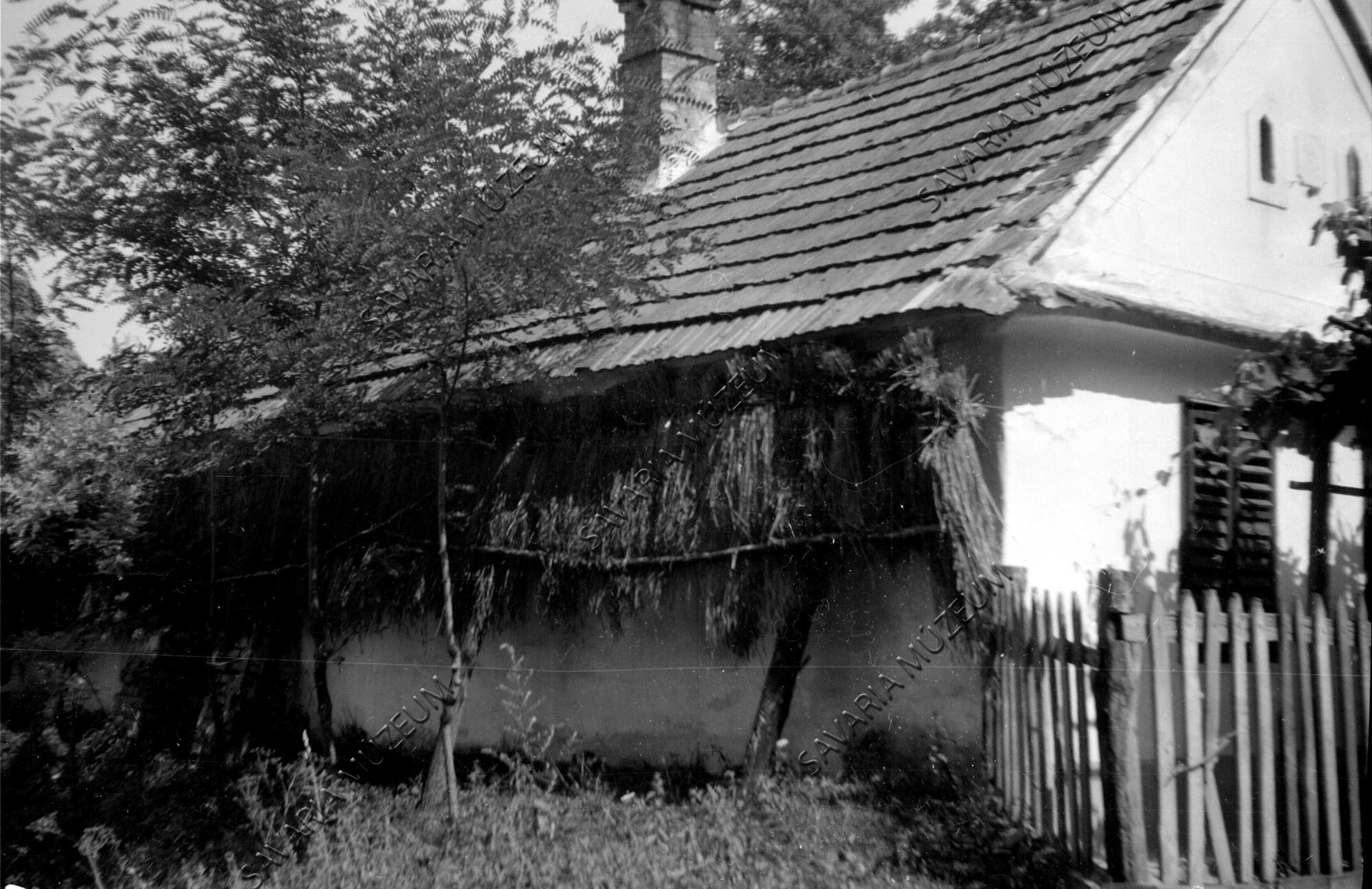 Zsuppkötegek a ház falán (Savaria Megyei Hatókörű Városi Múzeum, Szombathely CC BY-NC-SA)
