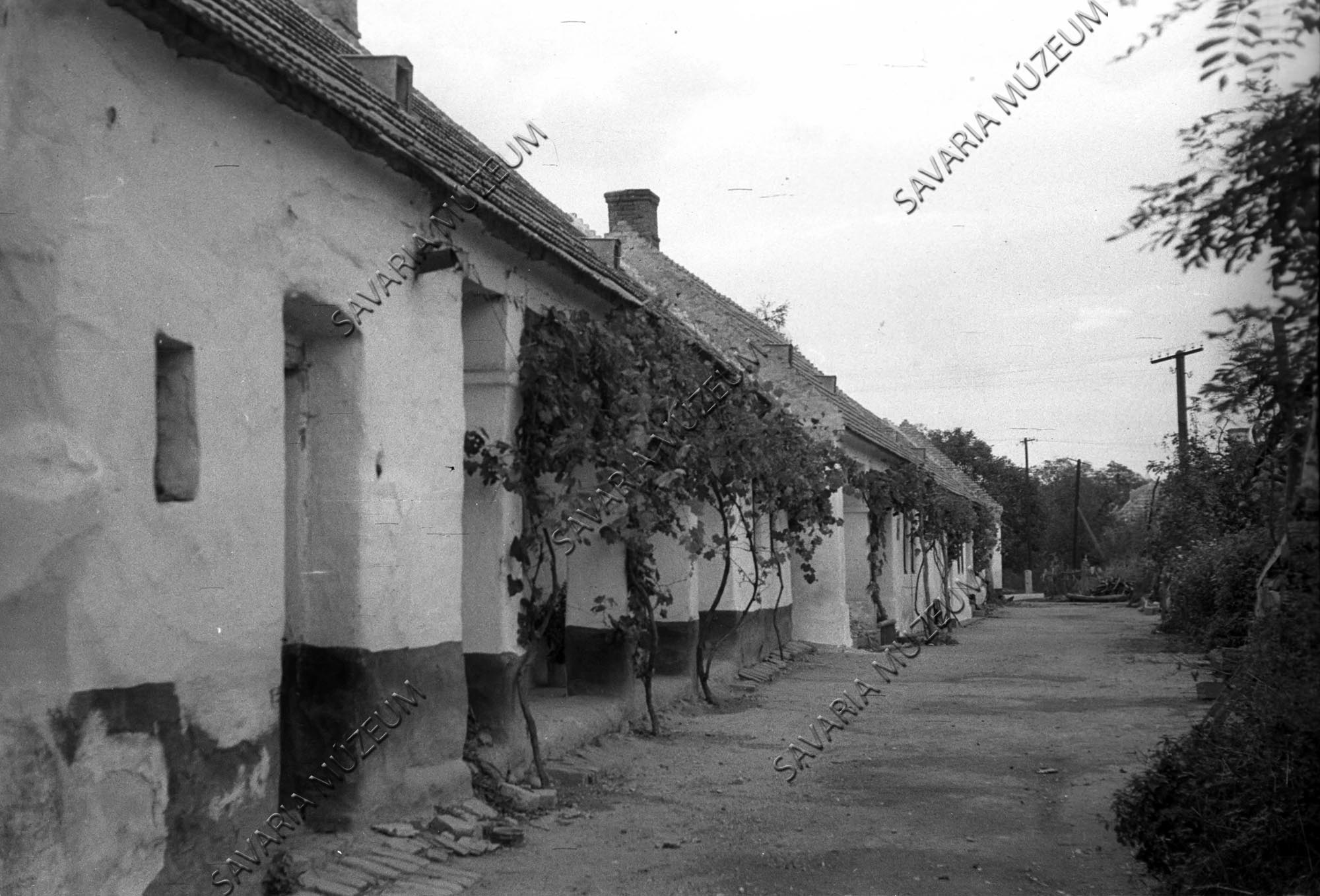 "Hosszú udvar" (Savaria Megyei Hatókörű Városi Múzeum, Szombathely CC BY-NC-SA)