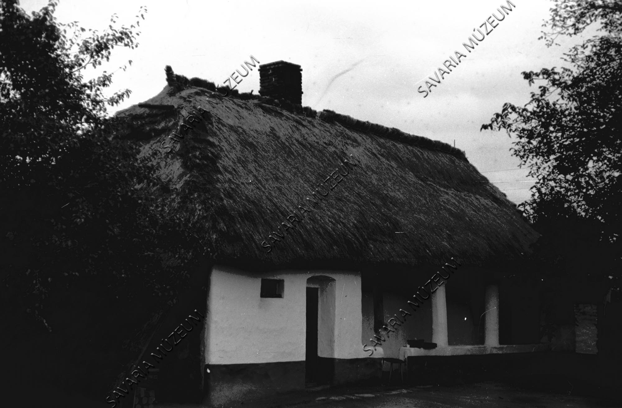 Ház udvar felől (Savaria Megyei Hatókörű Városi Múzeum, Szombathely CC BY-NC-SA)