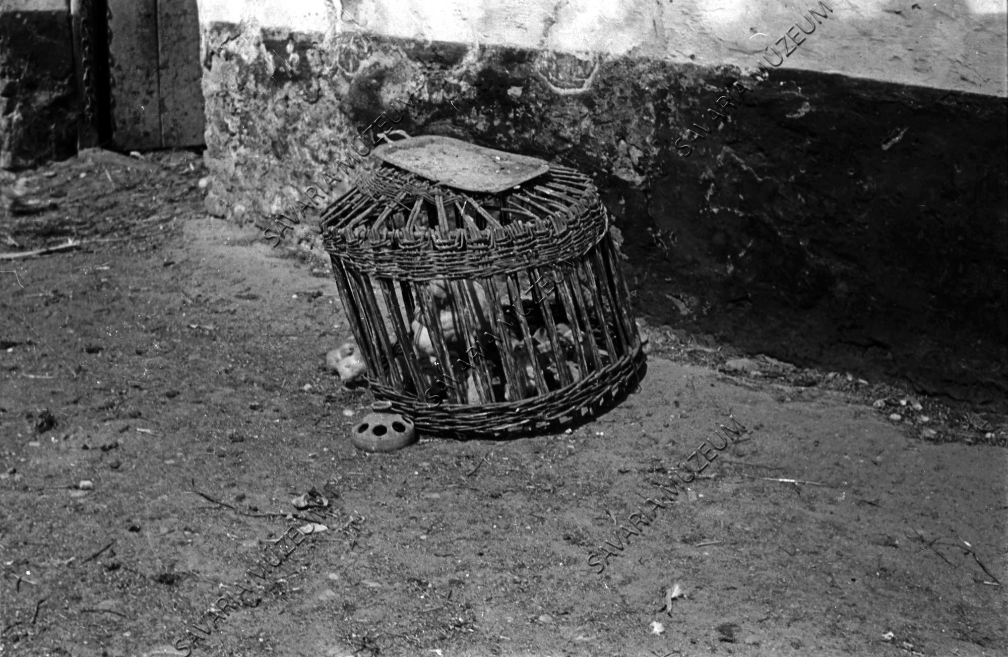 Tyúkborító "burittó " (Savaria Megyei Hatókörű Városi Múzeum, Szombathely CC BY-NC-SA)