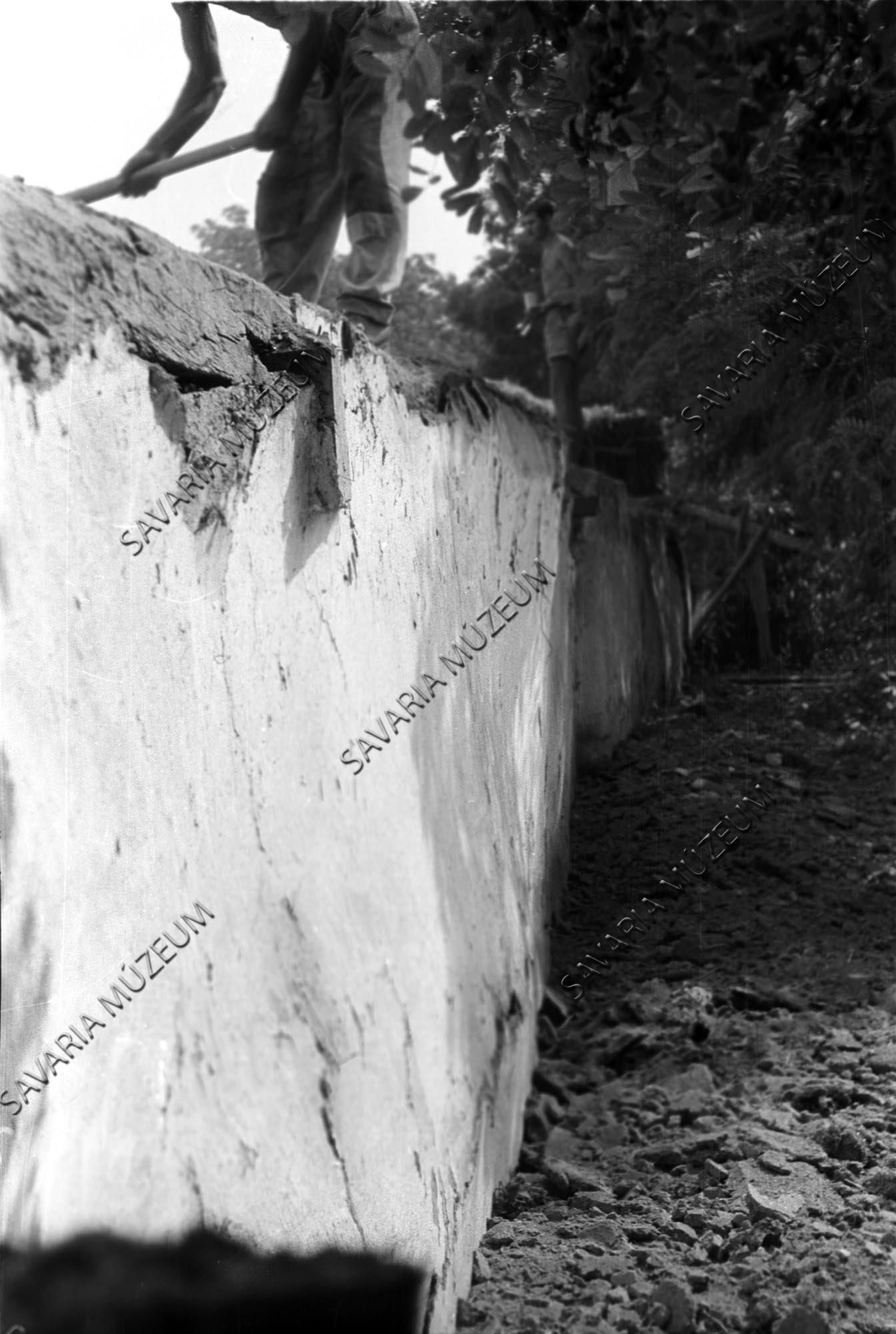 ház hátulsó fala (Savaria Megyei Hatókörű Városi Múzeum, Szombathely CC BY-NC-SA)