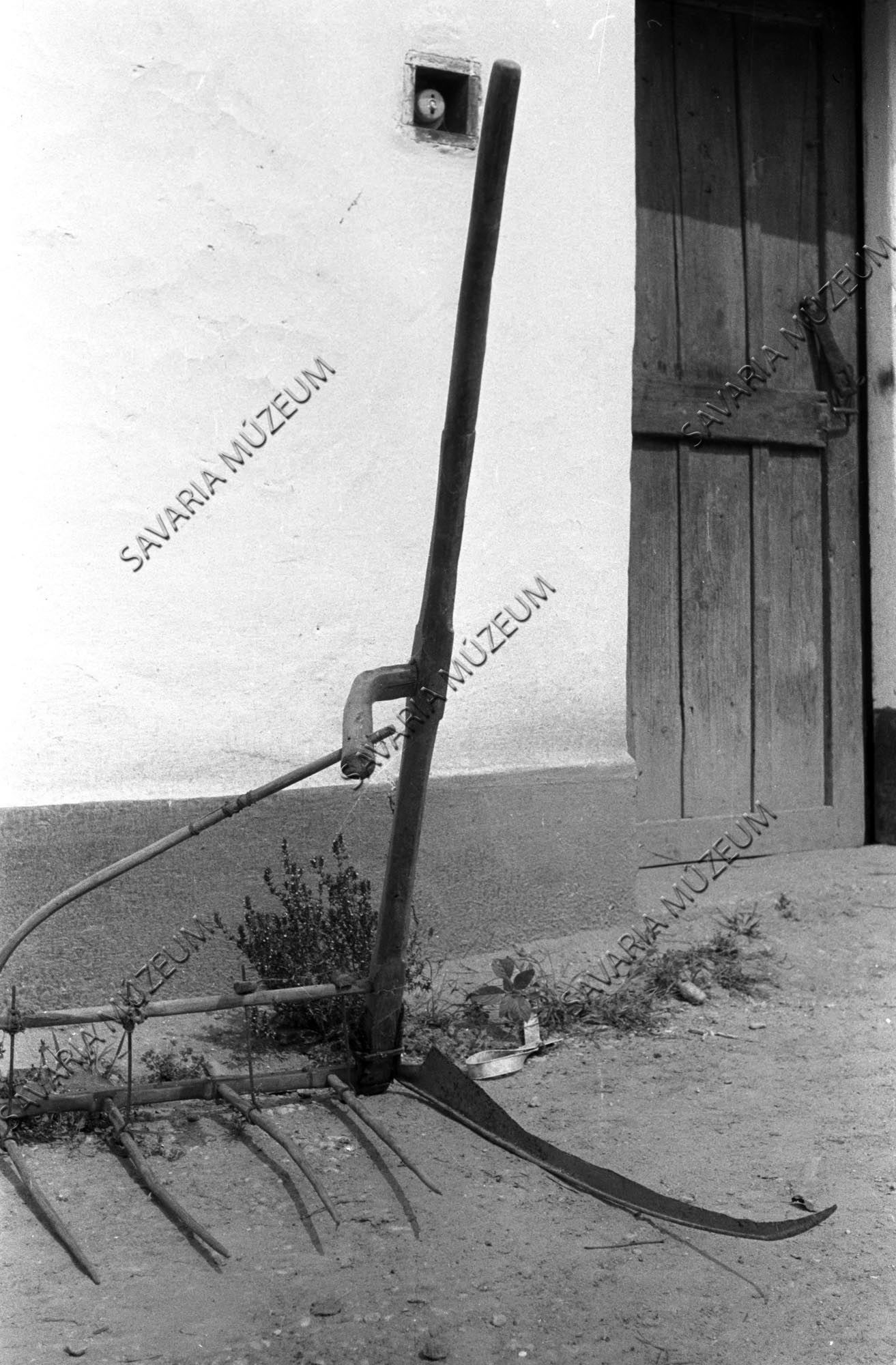 Kasza takaróval "gráblás kasza" (Savaria Megyei Hatókörű Városi Múzeum, Szombathely CC BY-NC-SA)