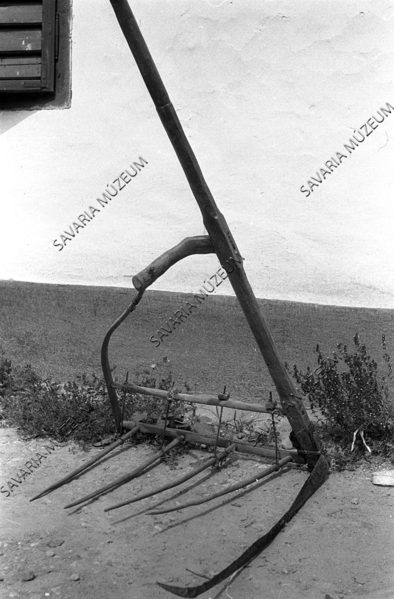 Kasza takaróval "gráblás kasza" (Savaria Megyei Hatókörű Városi Múzeum, Szombathely CC BY-NC-SA)
