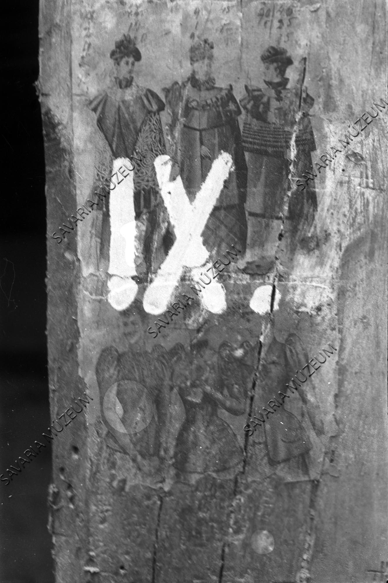 malom galériaoszlopán levő kép (Savaria Megyei Hatókörű Városi Múzeum, Szombathely CC BY-NC-SA)