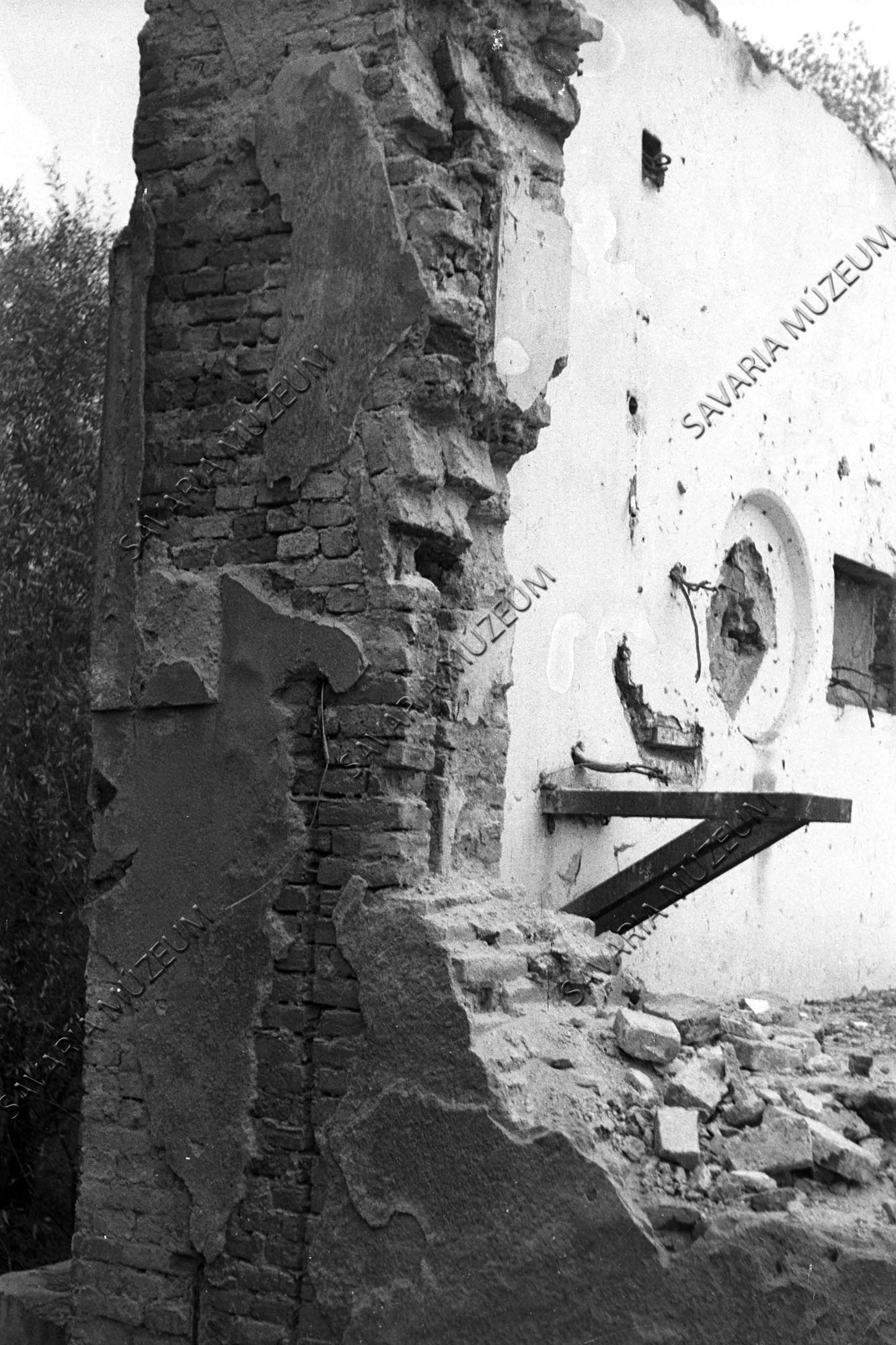 malom ÉNY-I sarka bontás közben (Savaria Megyei Hatókörű Városi Múzeum, Szombathely CC BY-NC-SA)