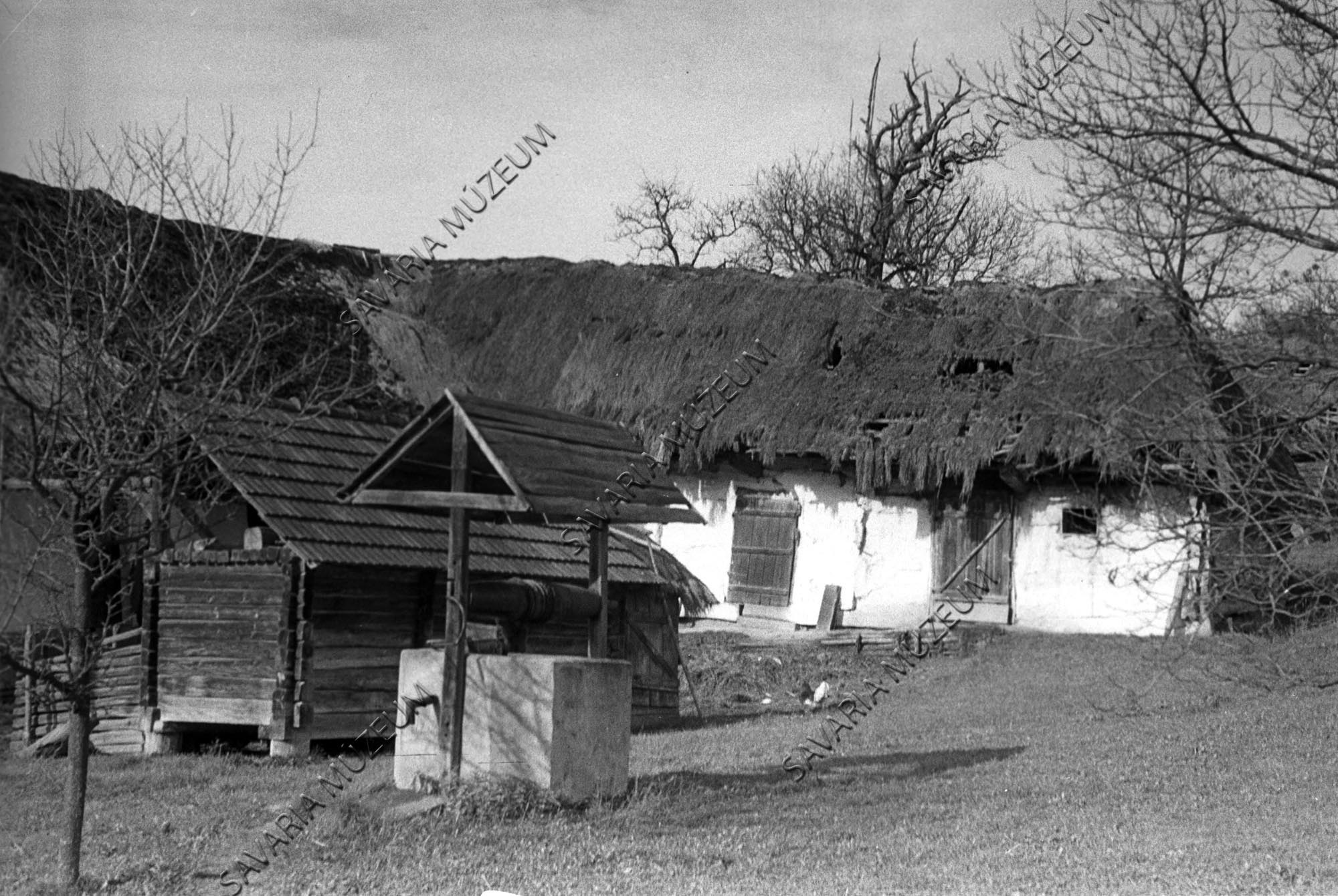 házrészlet, ól és kút (Savaria Megyei Hatókörű Városi Múzeum, Szombathely CC BY-NC-SA)