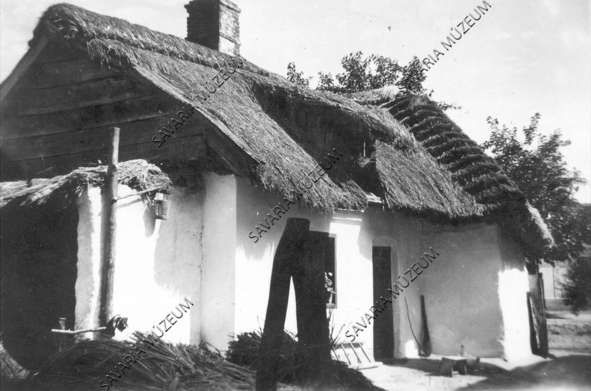 Ház zsupptetővel (Savaria Megyei Hatókörű Városi Múzeum, Szombathely CC BY-NC-SA)