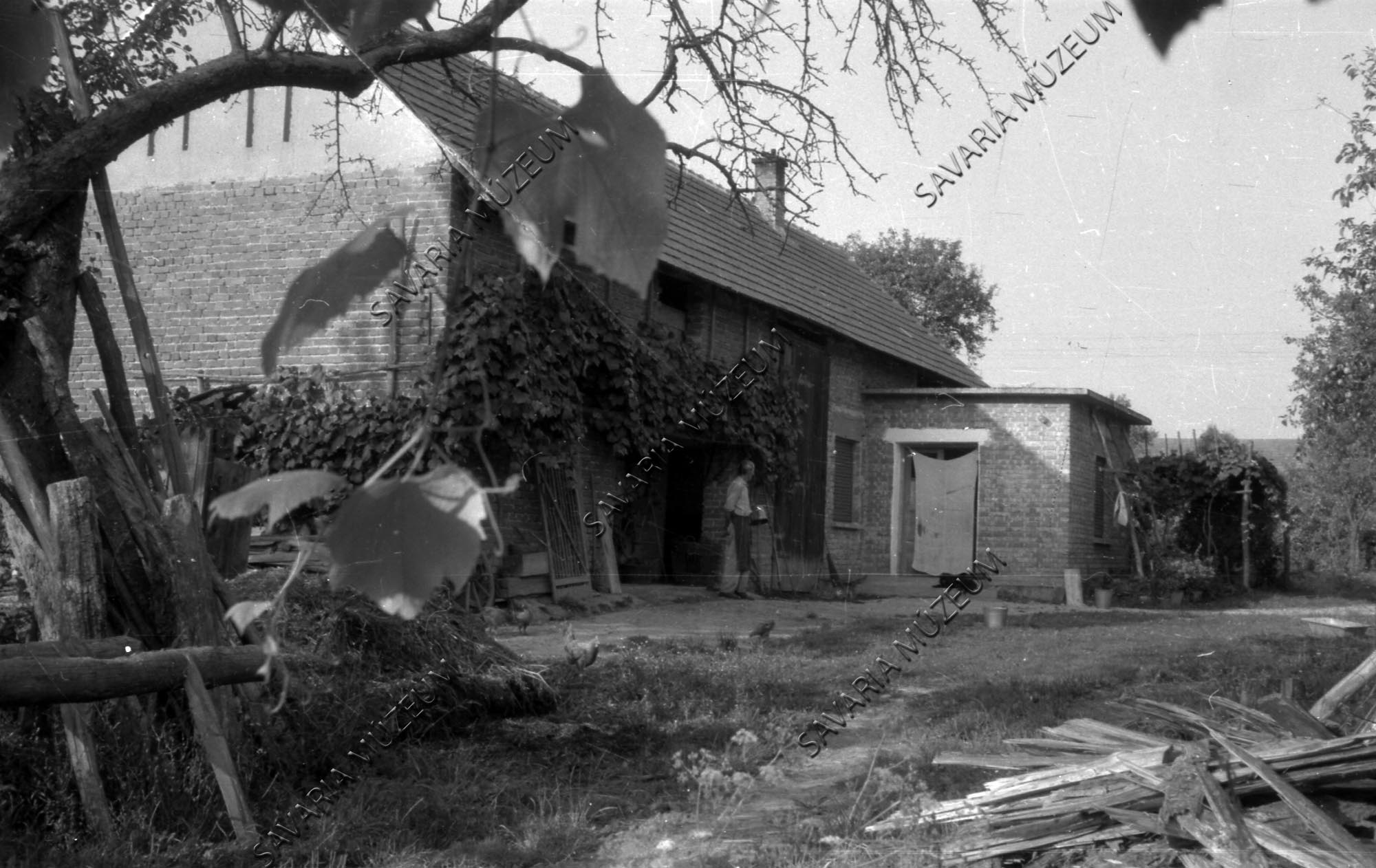 Pajta és ház (Savaria Megyei Hatókörű Városi Múzeum, Szombathely CC BY-NC-SA)